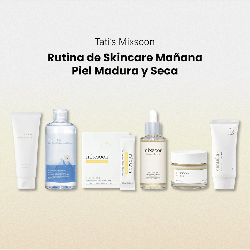 Rutina de Skincare Mañana | Piel Madura y Seca