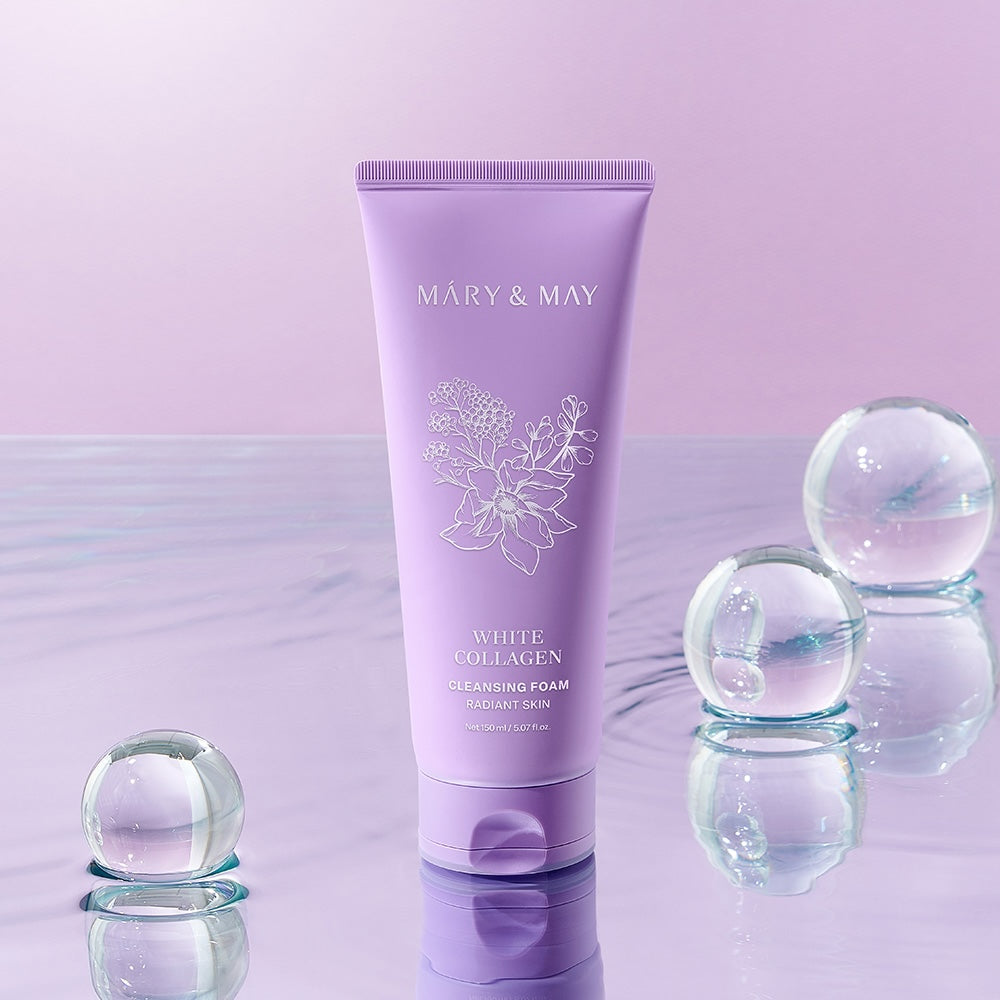[Mary&May] White Collagen Cleansing Foam 150ml