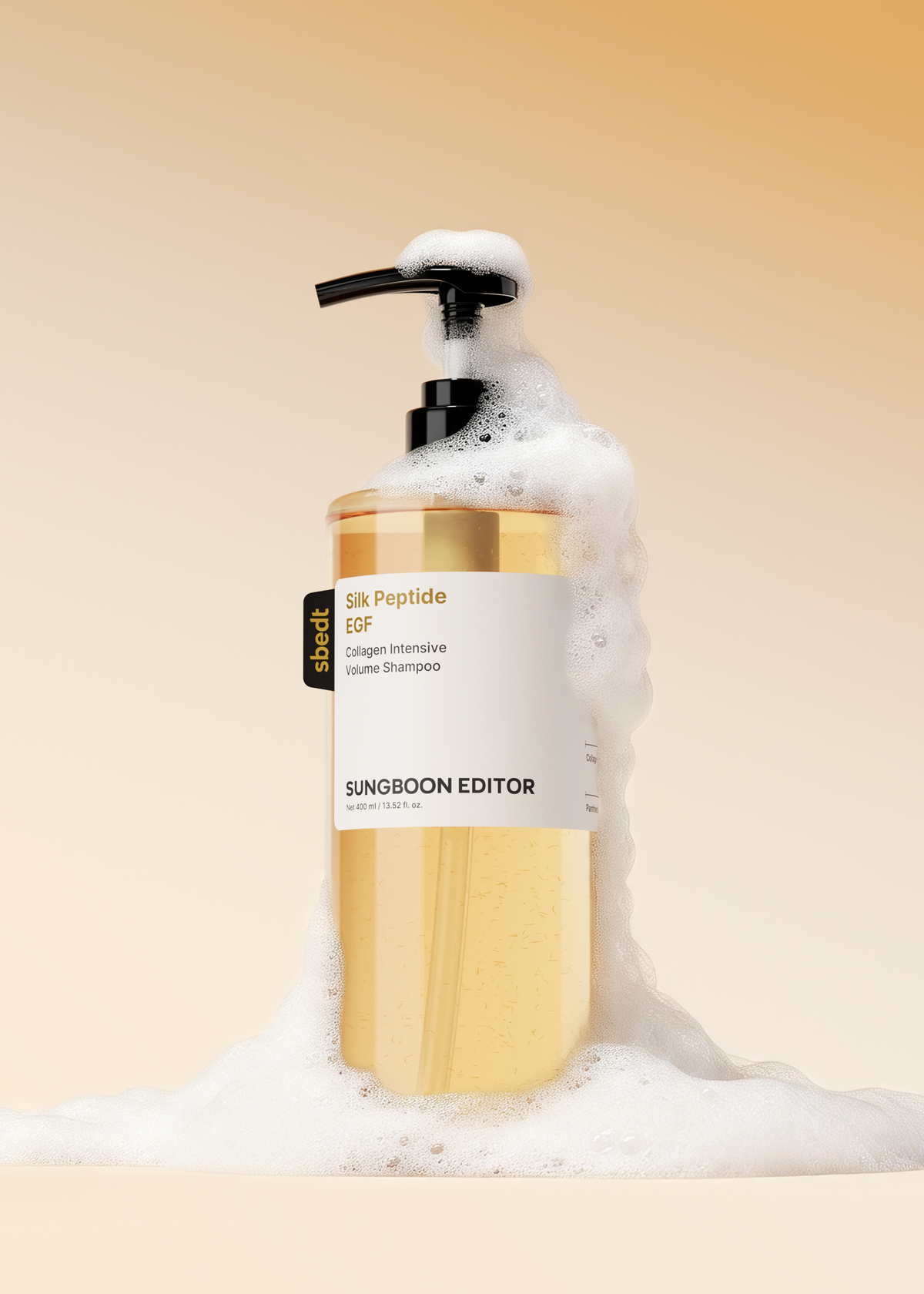 [SUNGBOON EDITOR] Silk Peptide EGF Collagen Intensive Volume Shampoo 400ml