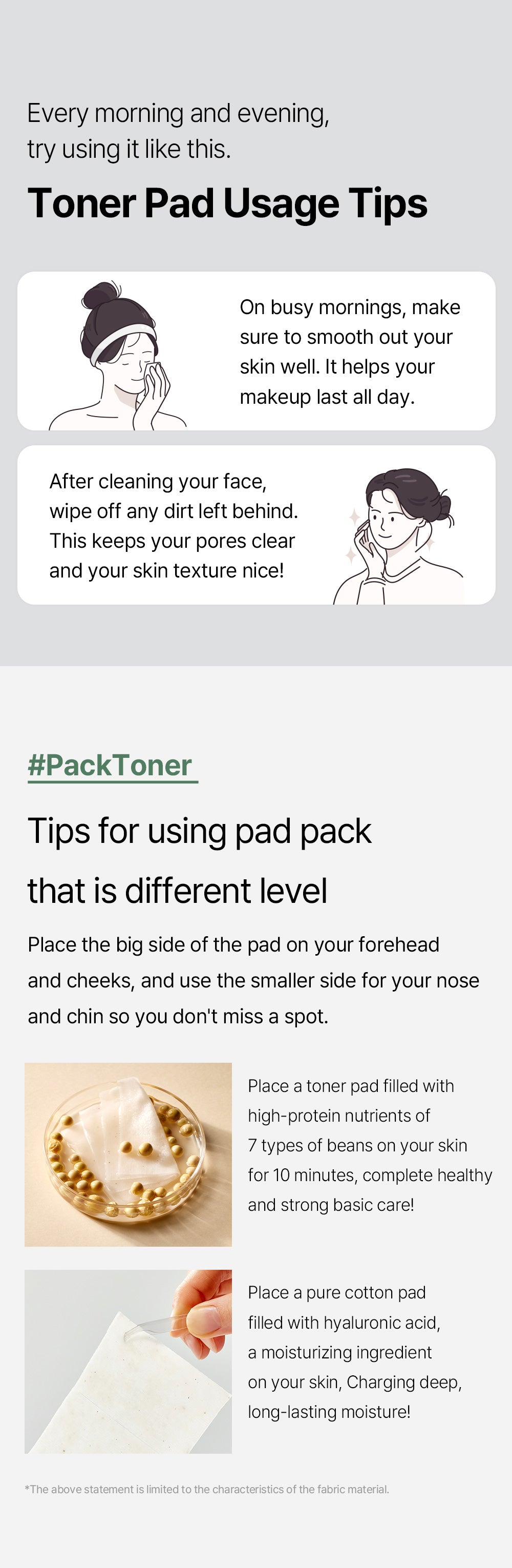 [MIXSOON] Bean Toner Pad 70ea