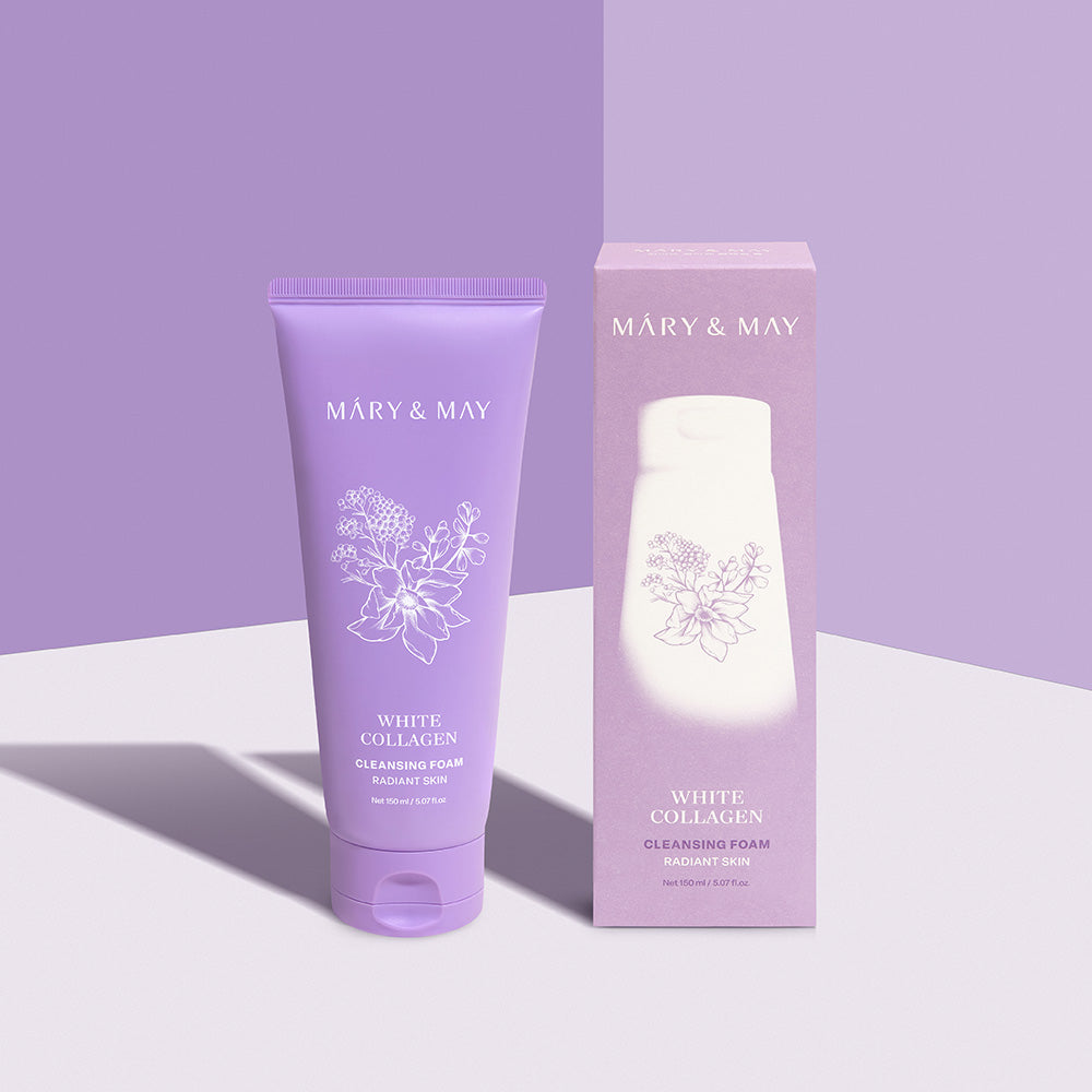 [Mary&May] White Collagen Cleansing Foam 150ml