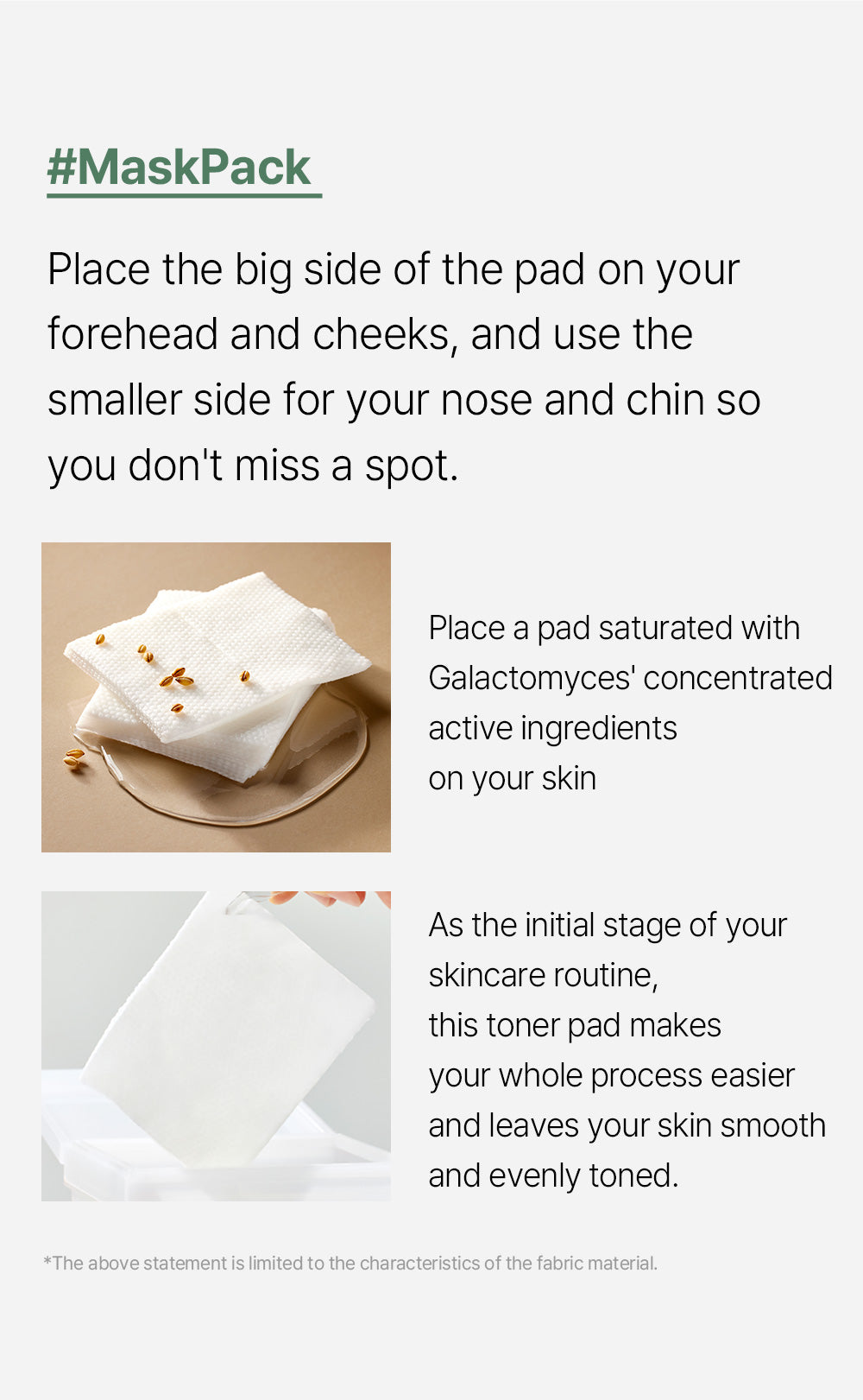 [MIXSOON] Galactomyces Toner Pad 60ea