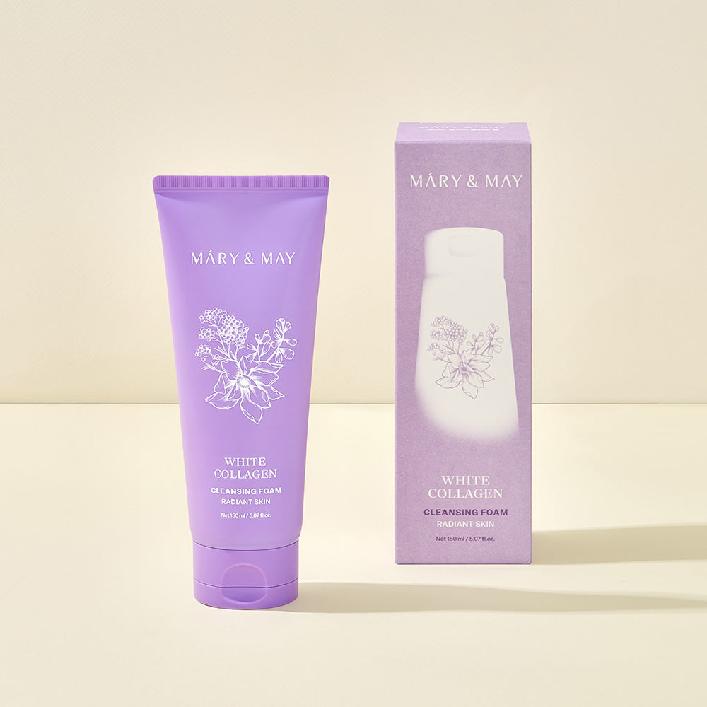 [Mary&May] White Collagen Cleansing Foam 150ml