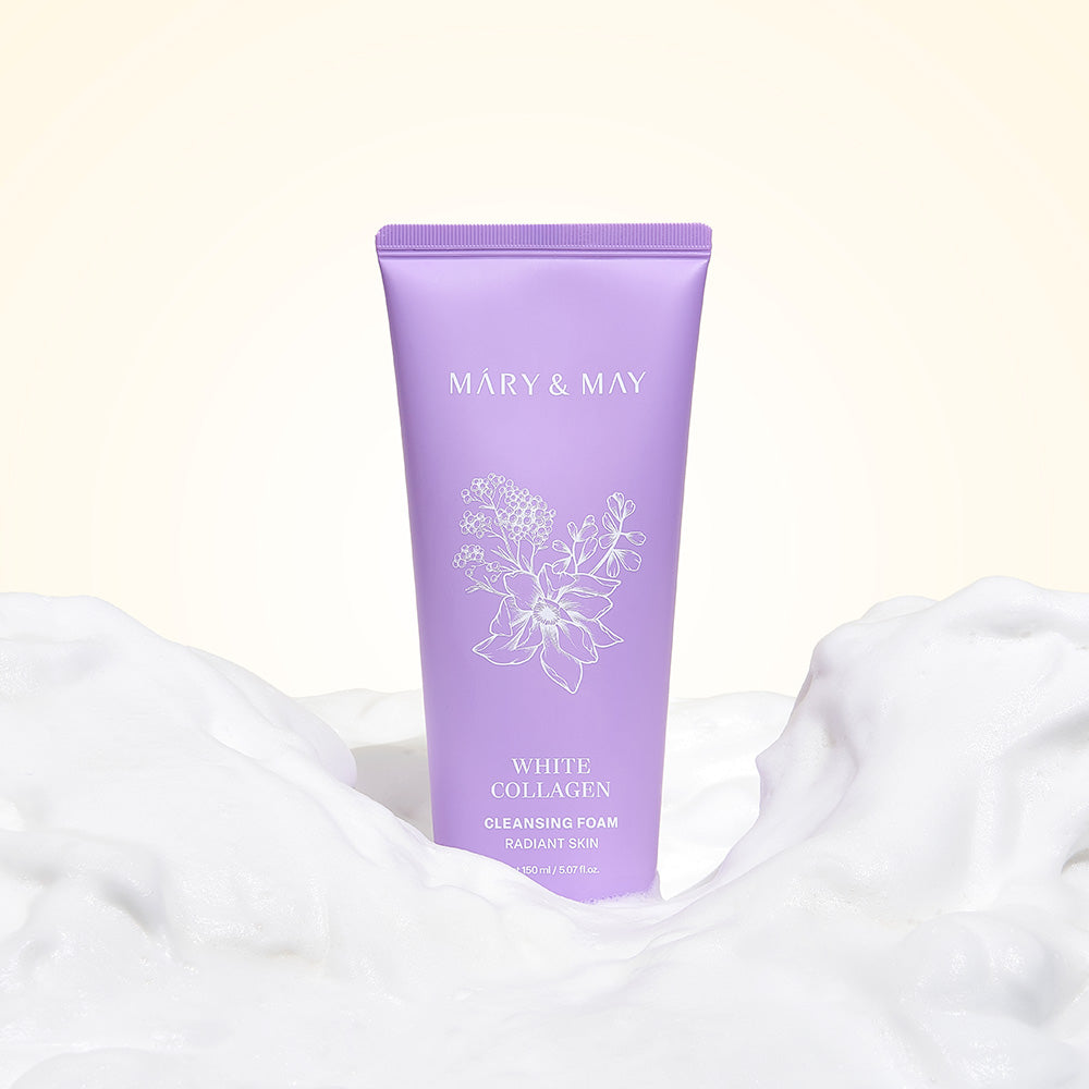 [Mary&May] White Collagen Cleansing Foam 150ml