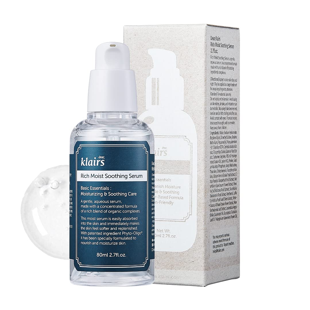 [Dear, Klairs] Rich Moist Soothing Serum 80ml