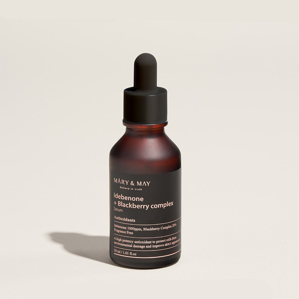 [Mary&May] Idebenone + Blackberry Complex Serum - 30ml