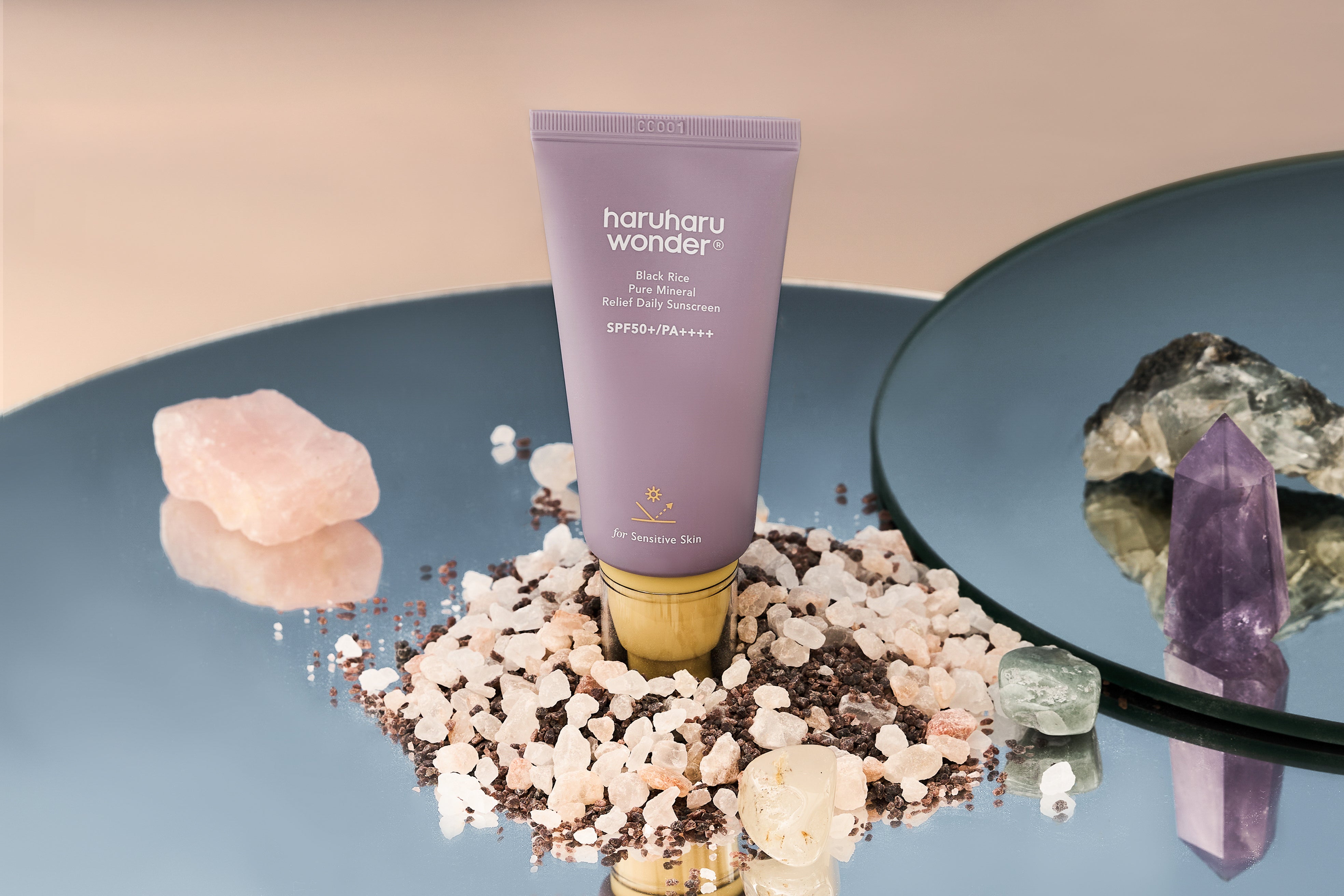 [haruharu wonder] Black Rice Pure Mineral Relief Daily Sunscreen Unscented SPF50+ 50ml