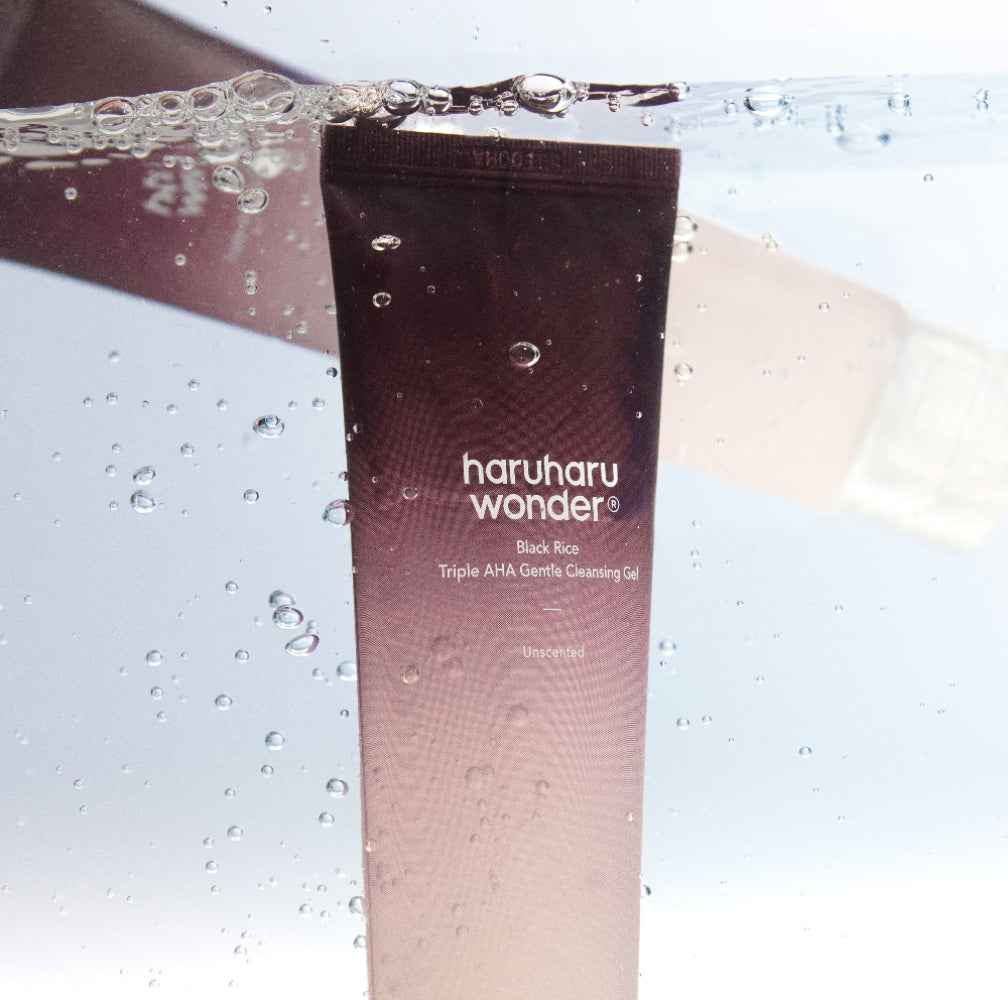 [haruharu wonder] Black Rice Triple AHA Gentle Cleansing Gel Unscented 100ml