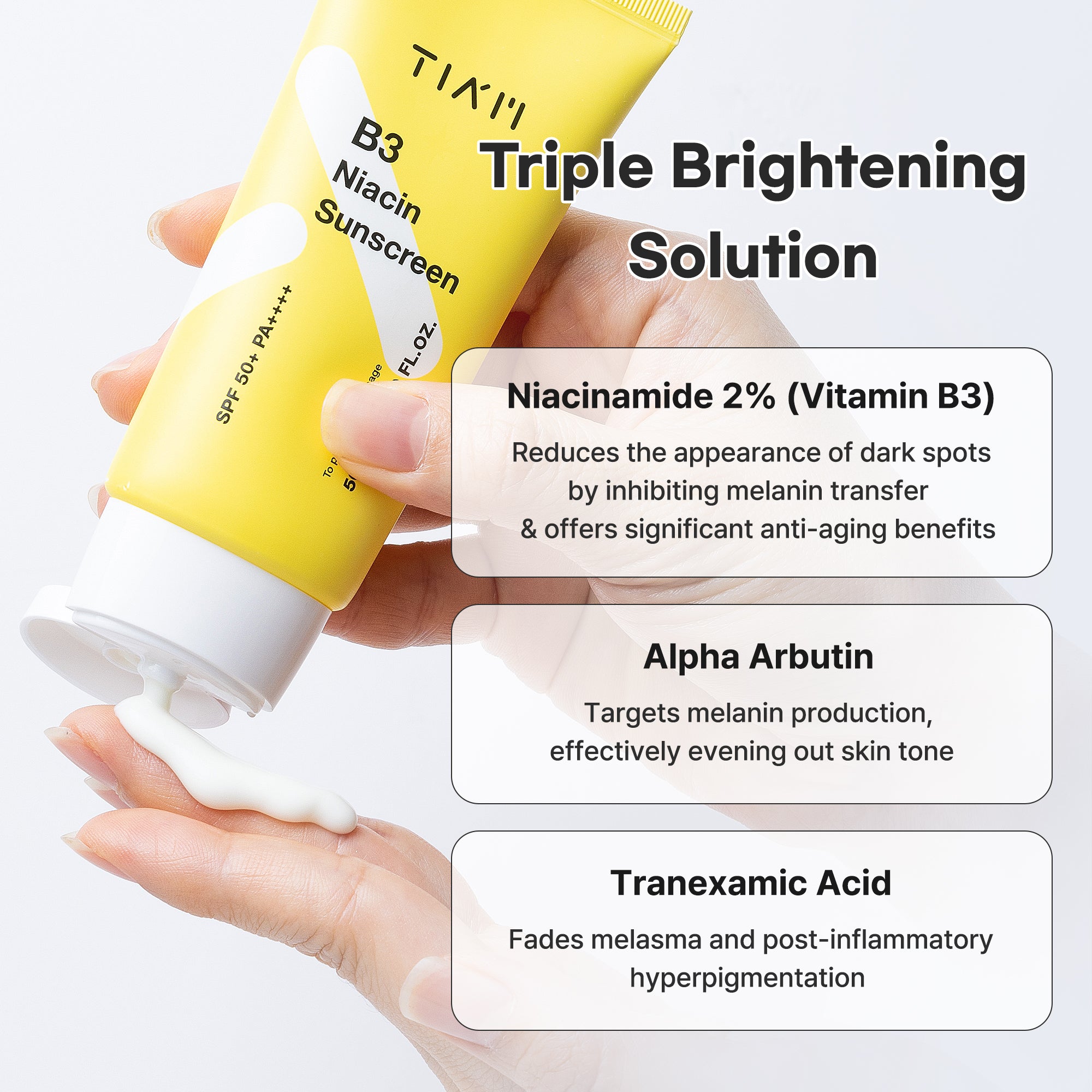 [TIAM] B3 Niacin Sunscreen 50ml