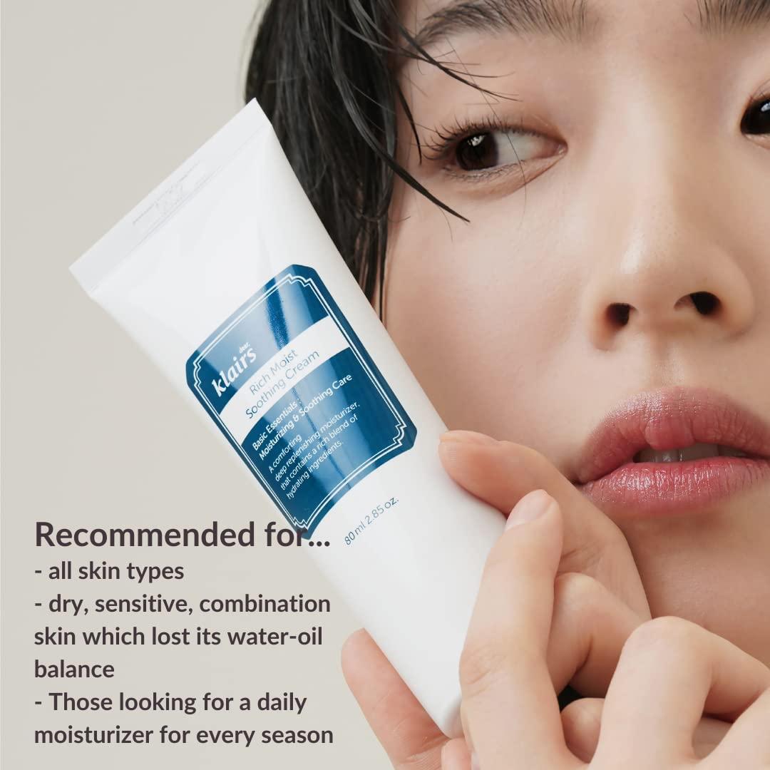 [Dear, Klairs] Rich Moist Soothing Cream 80ml
