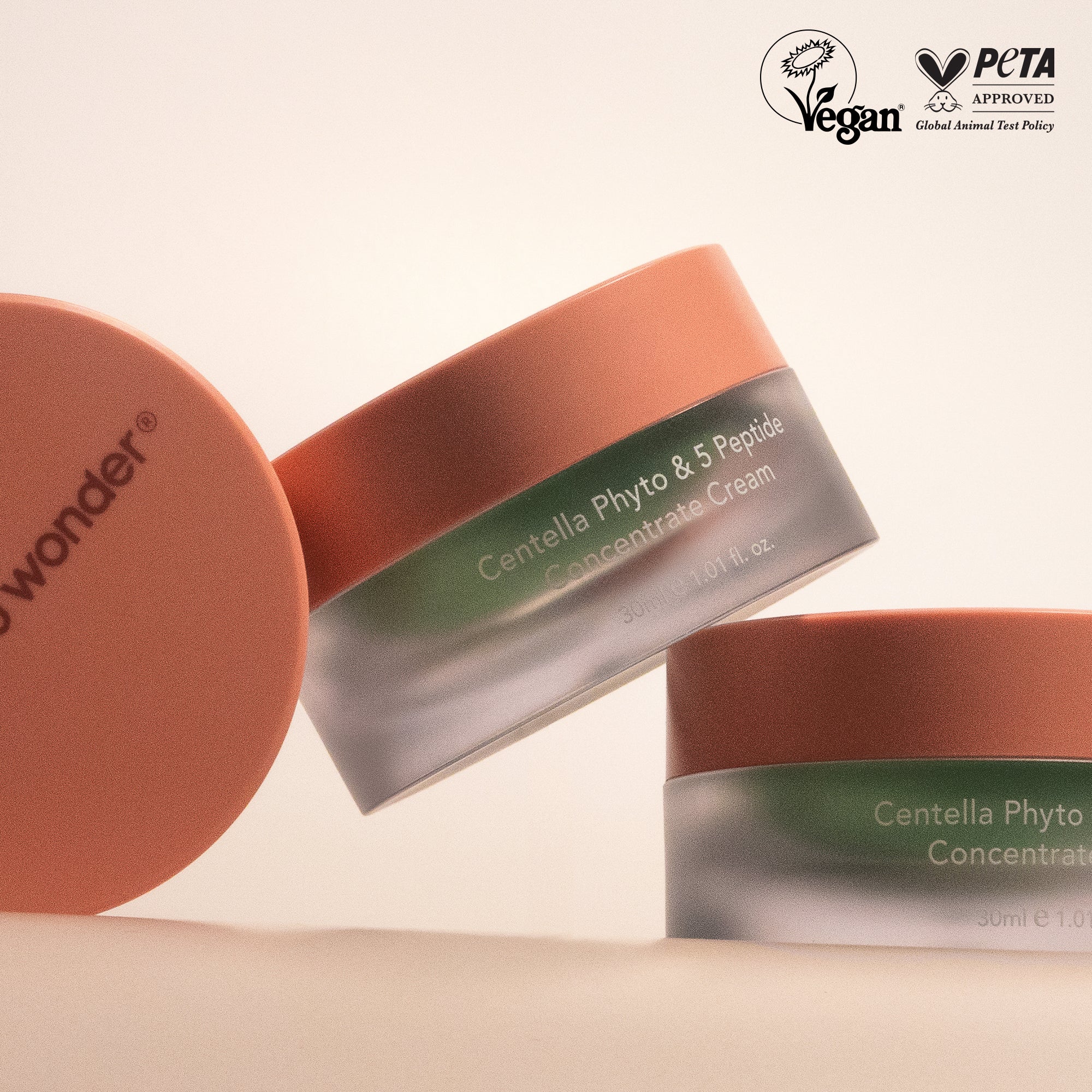 [haruharu wonder] Centella Phyto & 5 Peptide Concentrate Cream 30ml + Refill 30ml