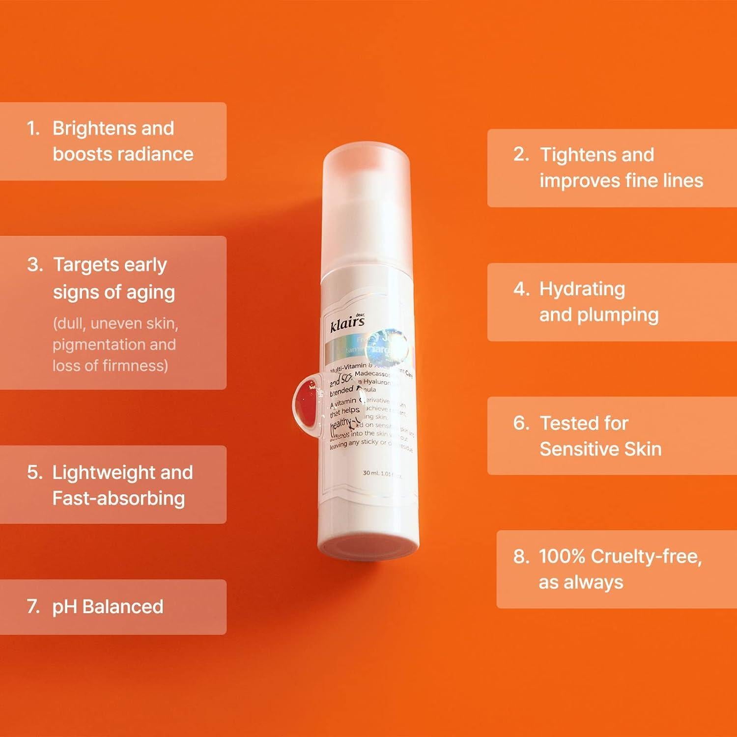 [Dear, Klairs] Freshly Juiced Vitamin Charging Serum 30ml