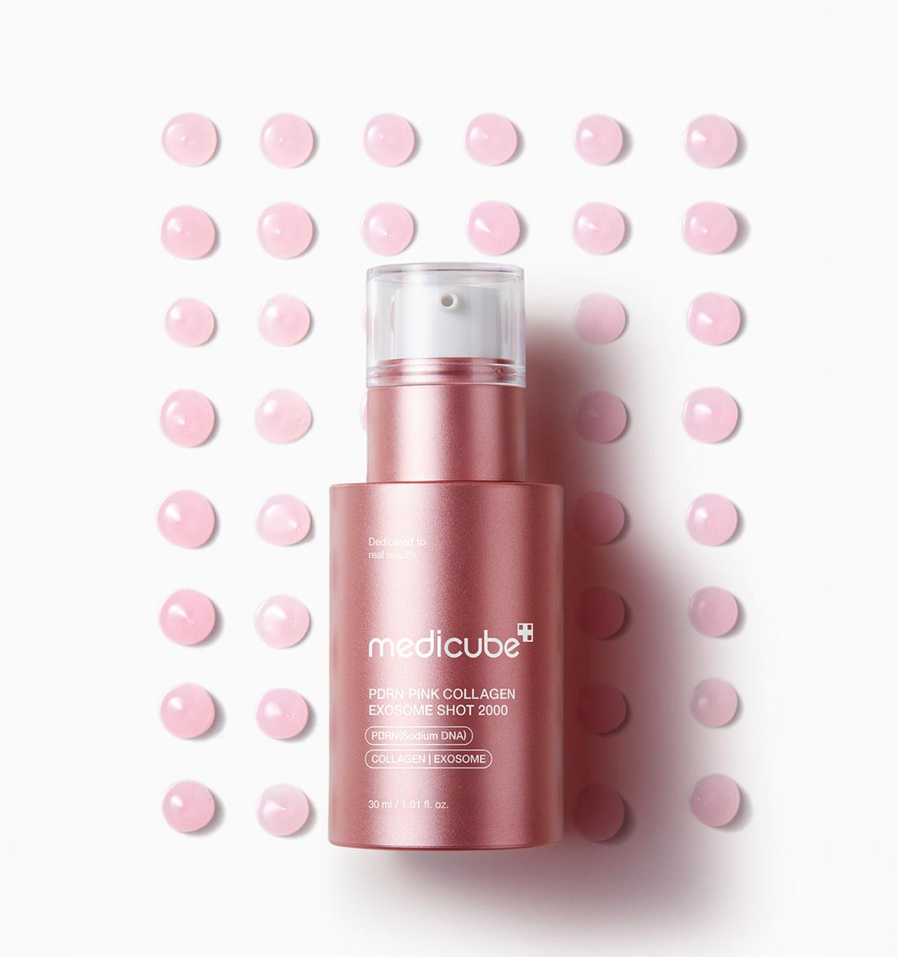 [Medicube] Ampolla de colágeno rosa PDRN con exosoma 2000 30ml