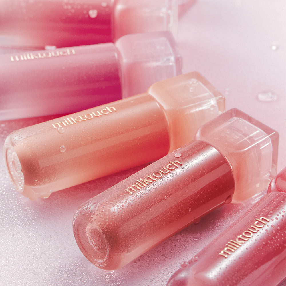 [milktouch] Dew Stain Sheer Lip Gloss 01 Morning Haze 4g