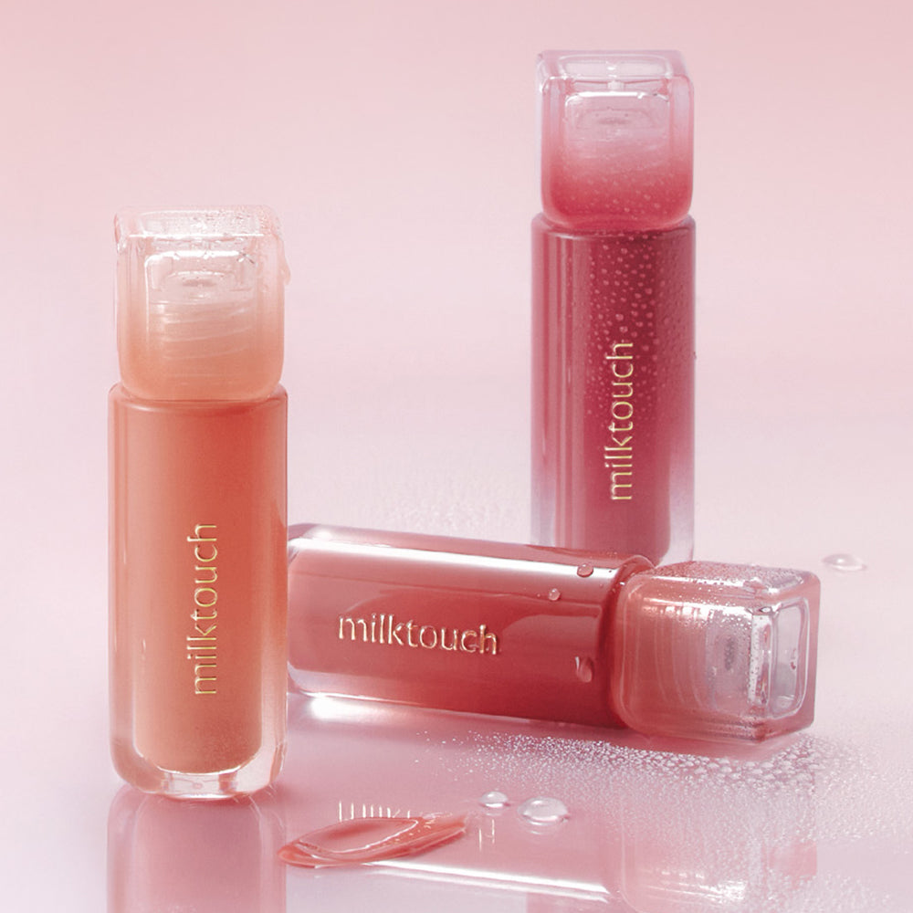 [milktouch] Dew Stain Sheer Lip Gloss 01 Morning Haze 4g
