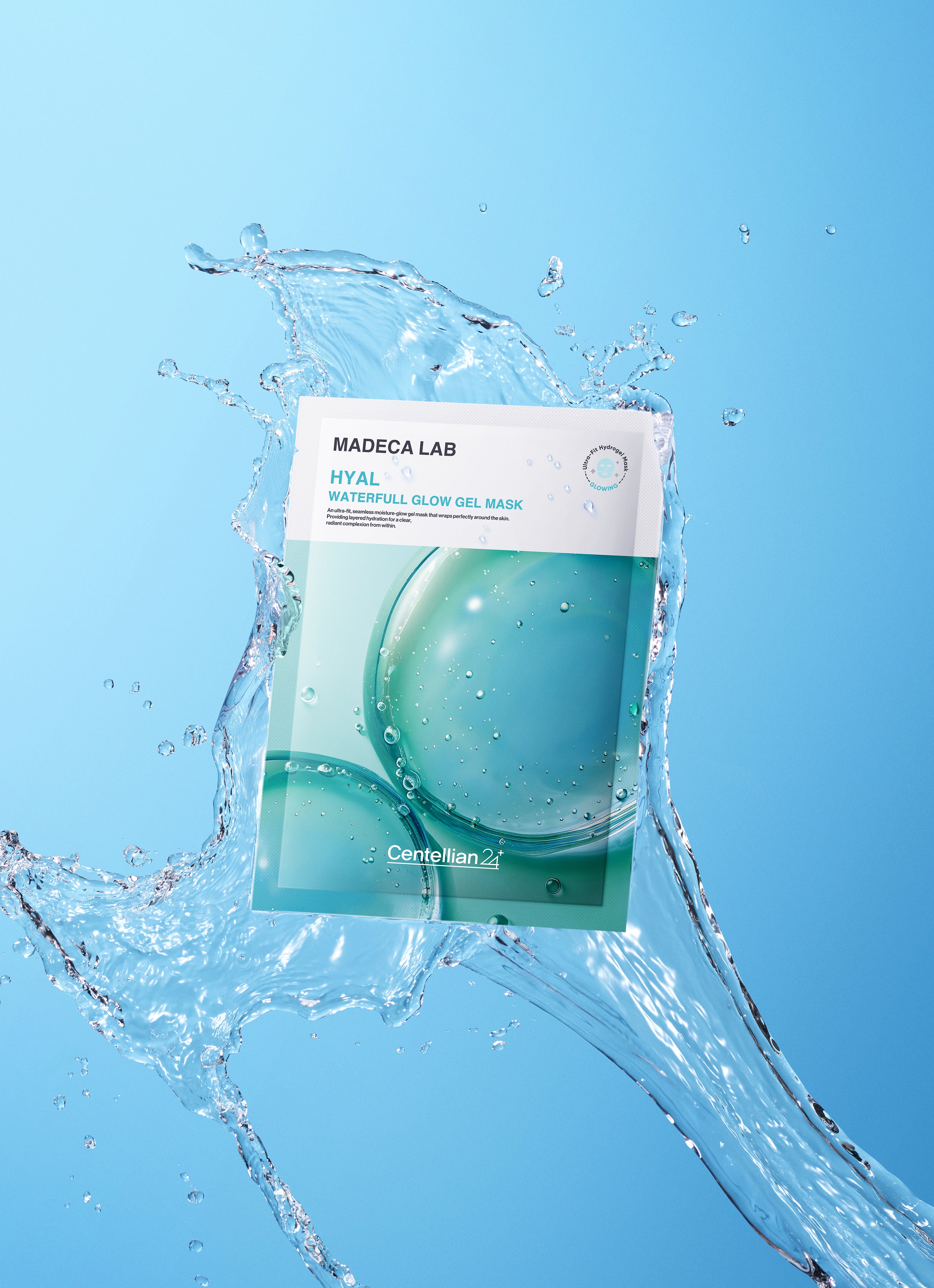 [Centellian24] Madeca Lab Hyal Waterfull Glow Gel Mask 1EA