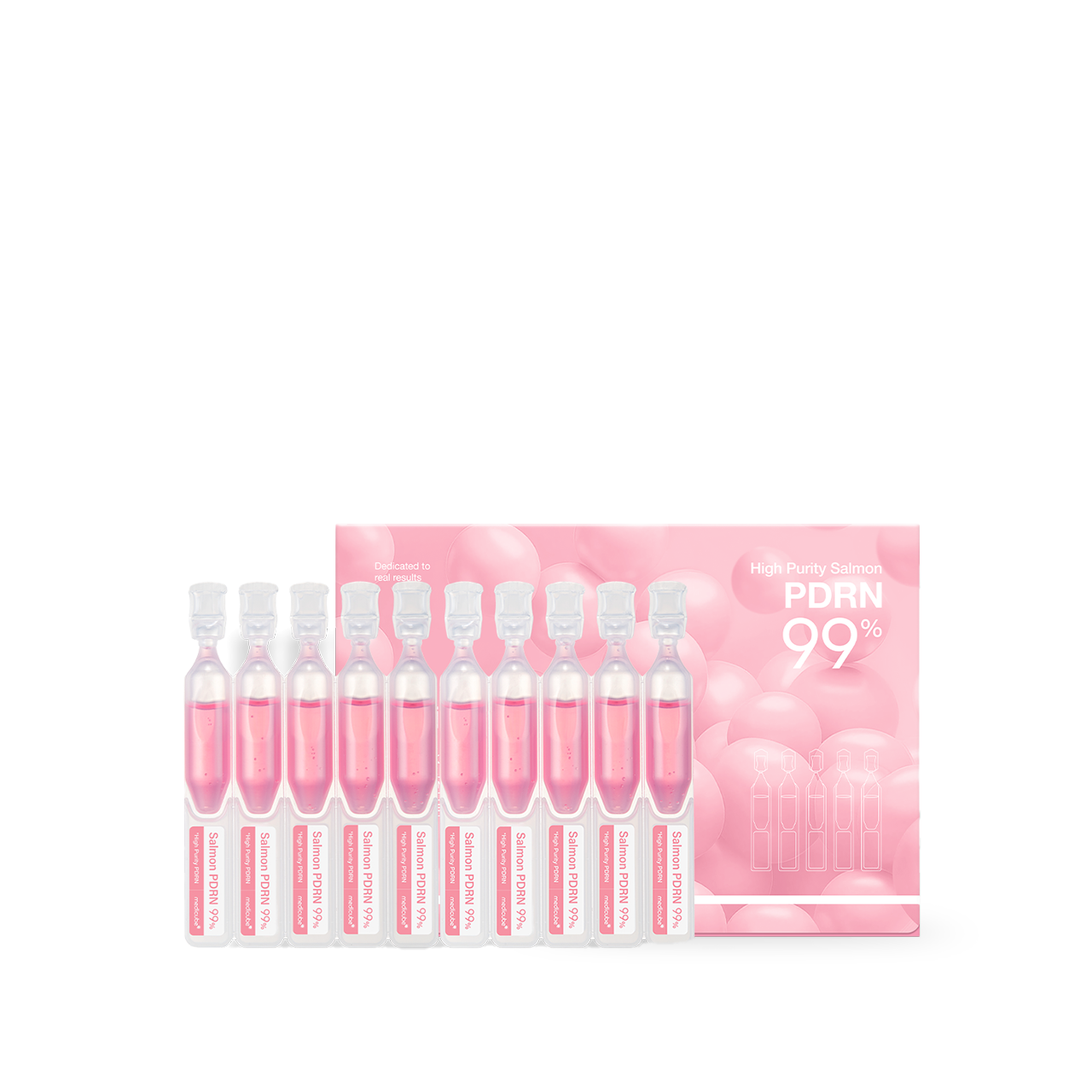[Medicube] PDRN Pink - Set de suero de un día (1,5 ml x 10 unidades)