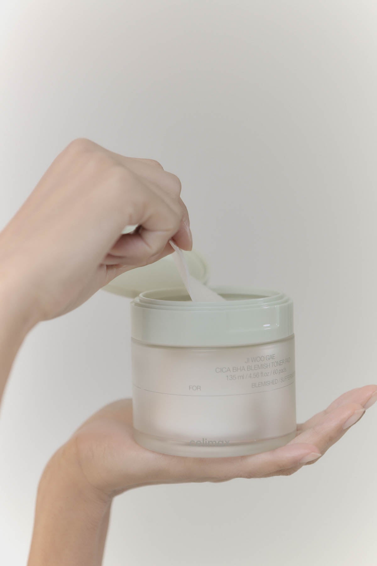 [celimax] Ji Woo Gae Cica BHA Blemish Toner Pad 60pad