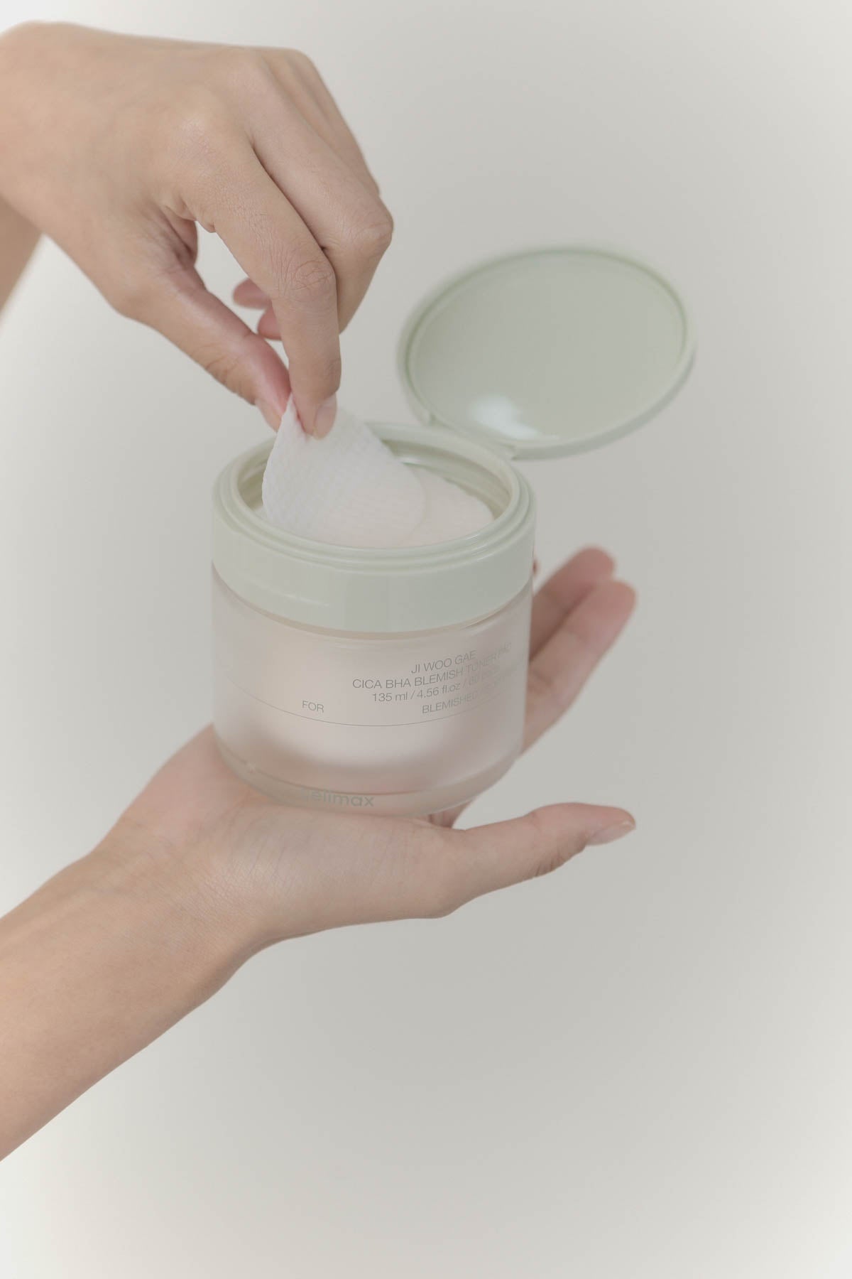[celimax] Ji Woo Gae Cica BHA Blemish Toner Pad 60pad