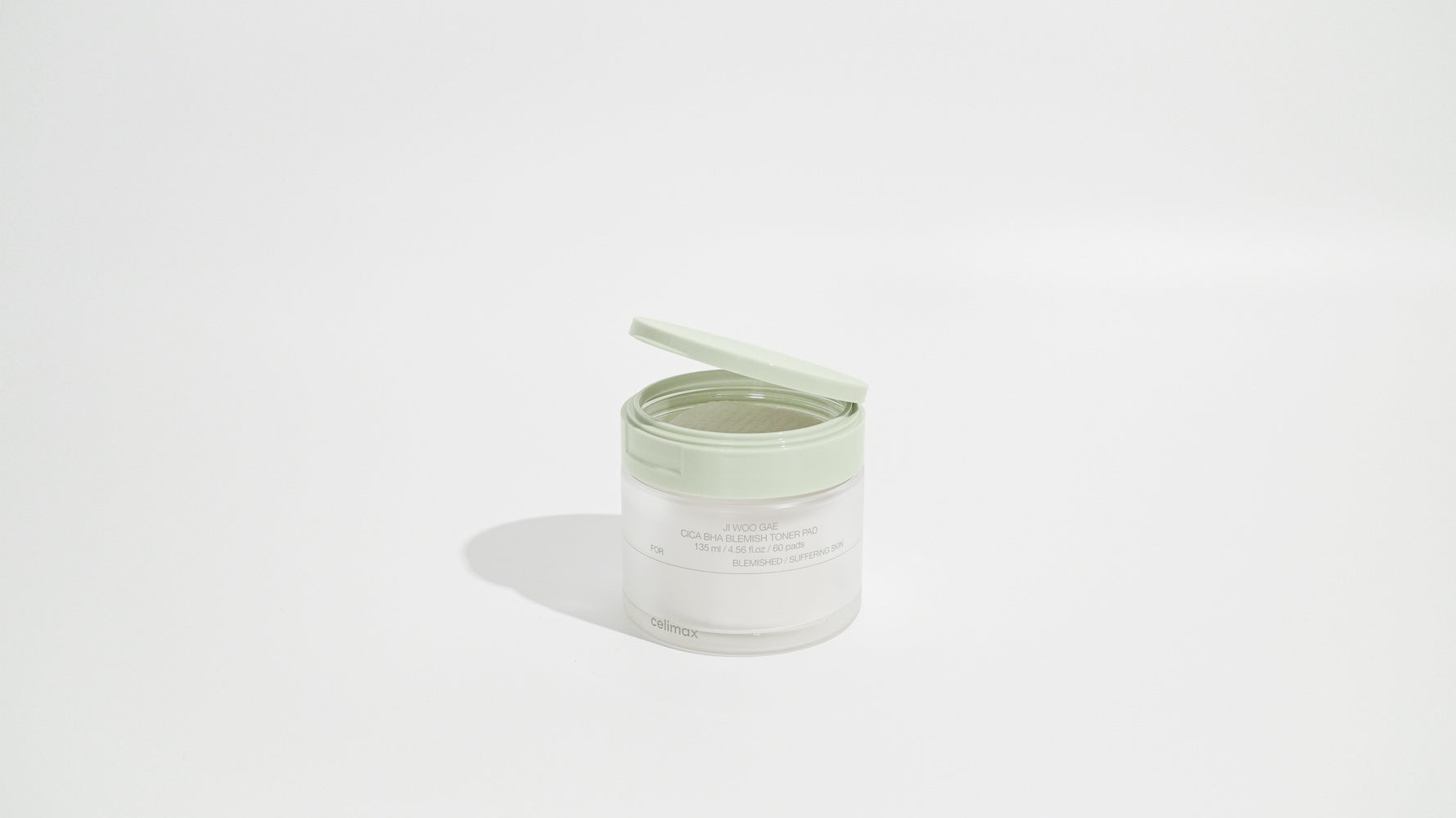 [celimax] Ji Woo Gae Cica BHA Blemish Toner Pad 60pad