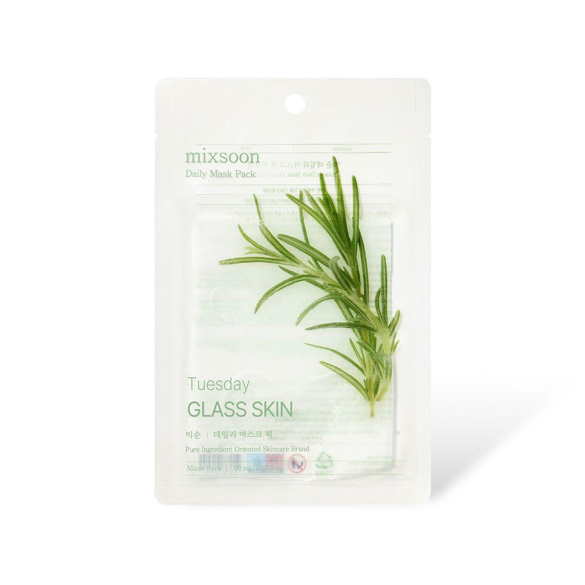 [MIXSOON] Daily Mask Pack_Tuesday_Glass Skin 20ml*10ea