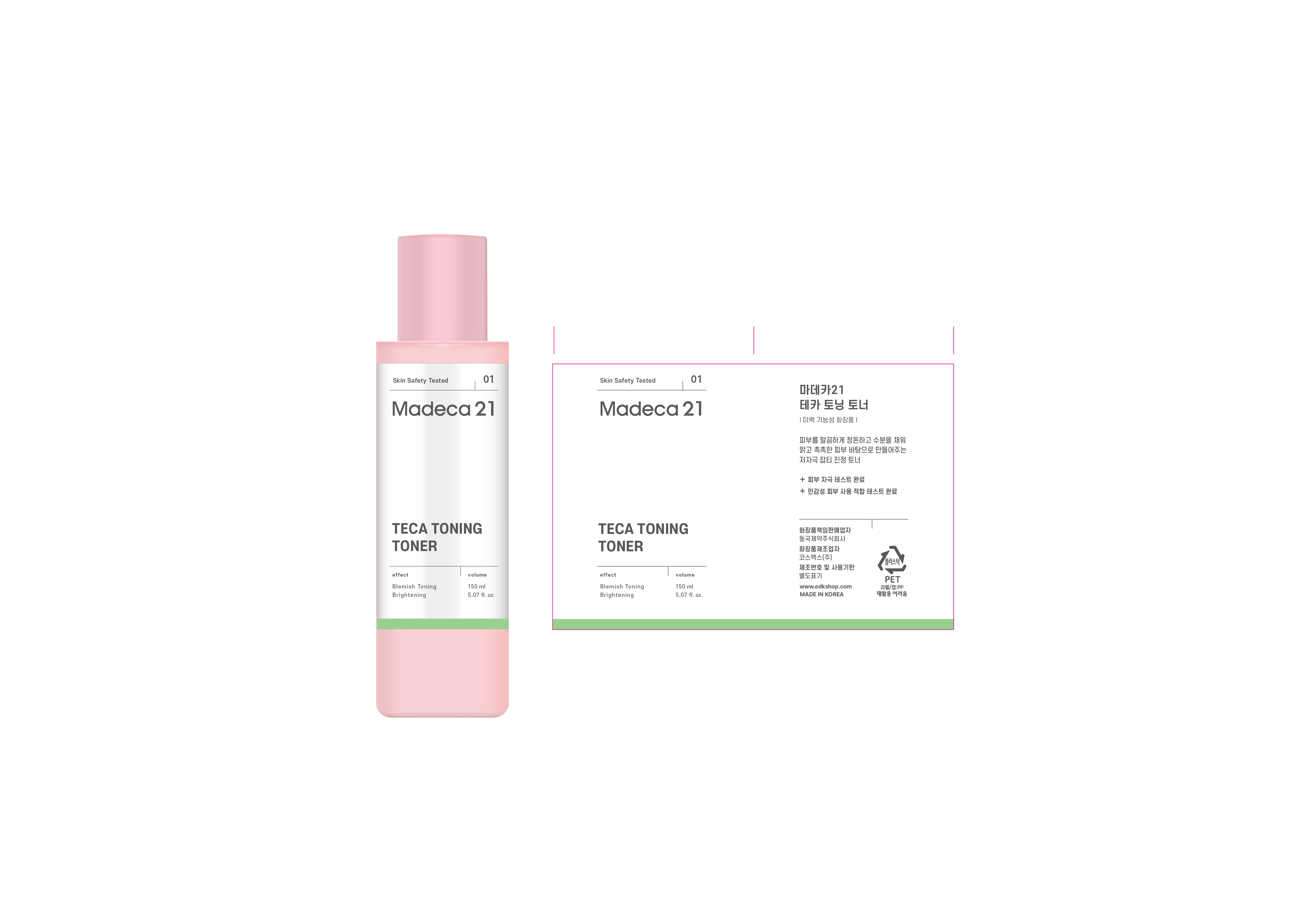 [Madeca21] Teca Toning Toner 150ml
