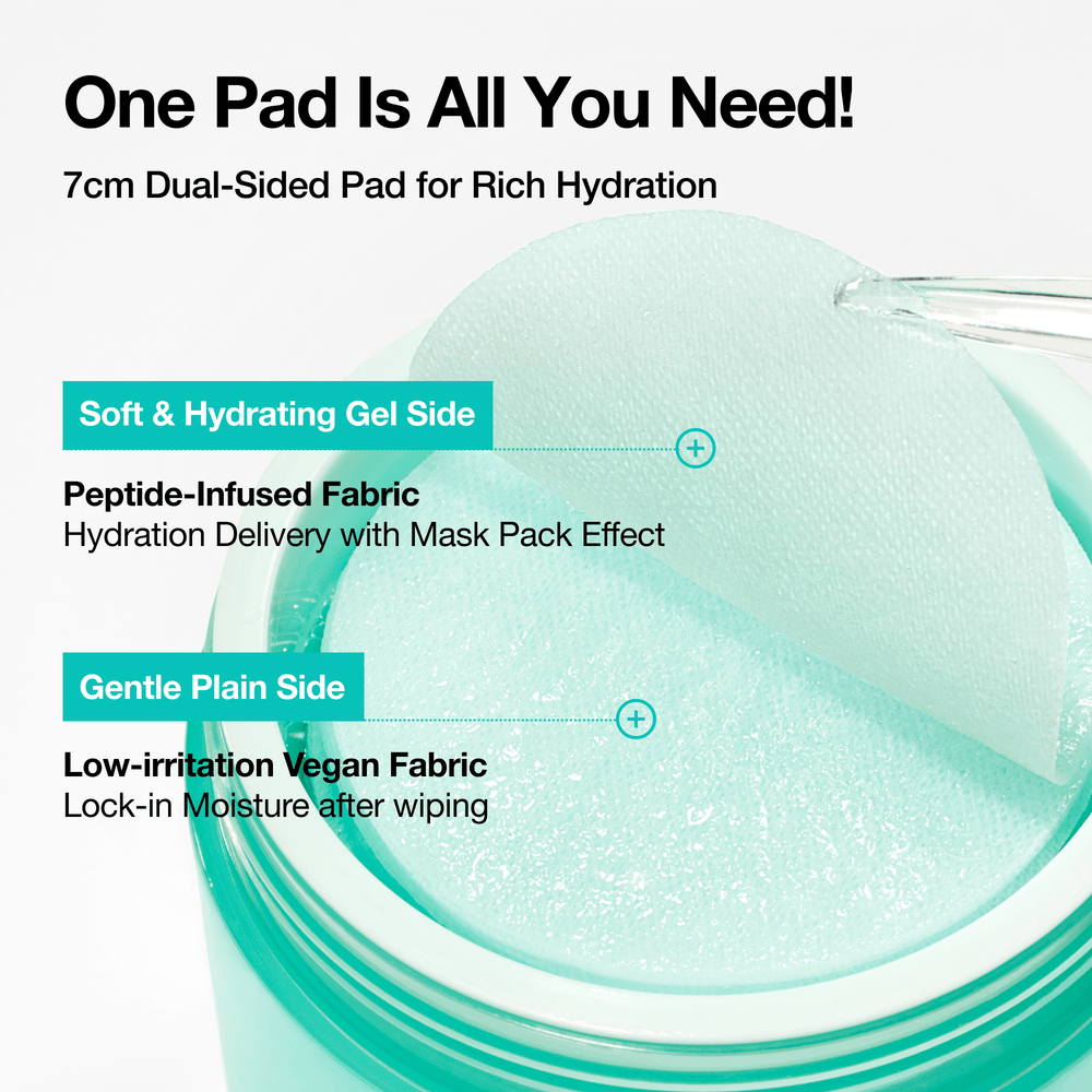 [anua] PDRN 100 Hyaluronic Acid Glow Pad 60ea