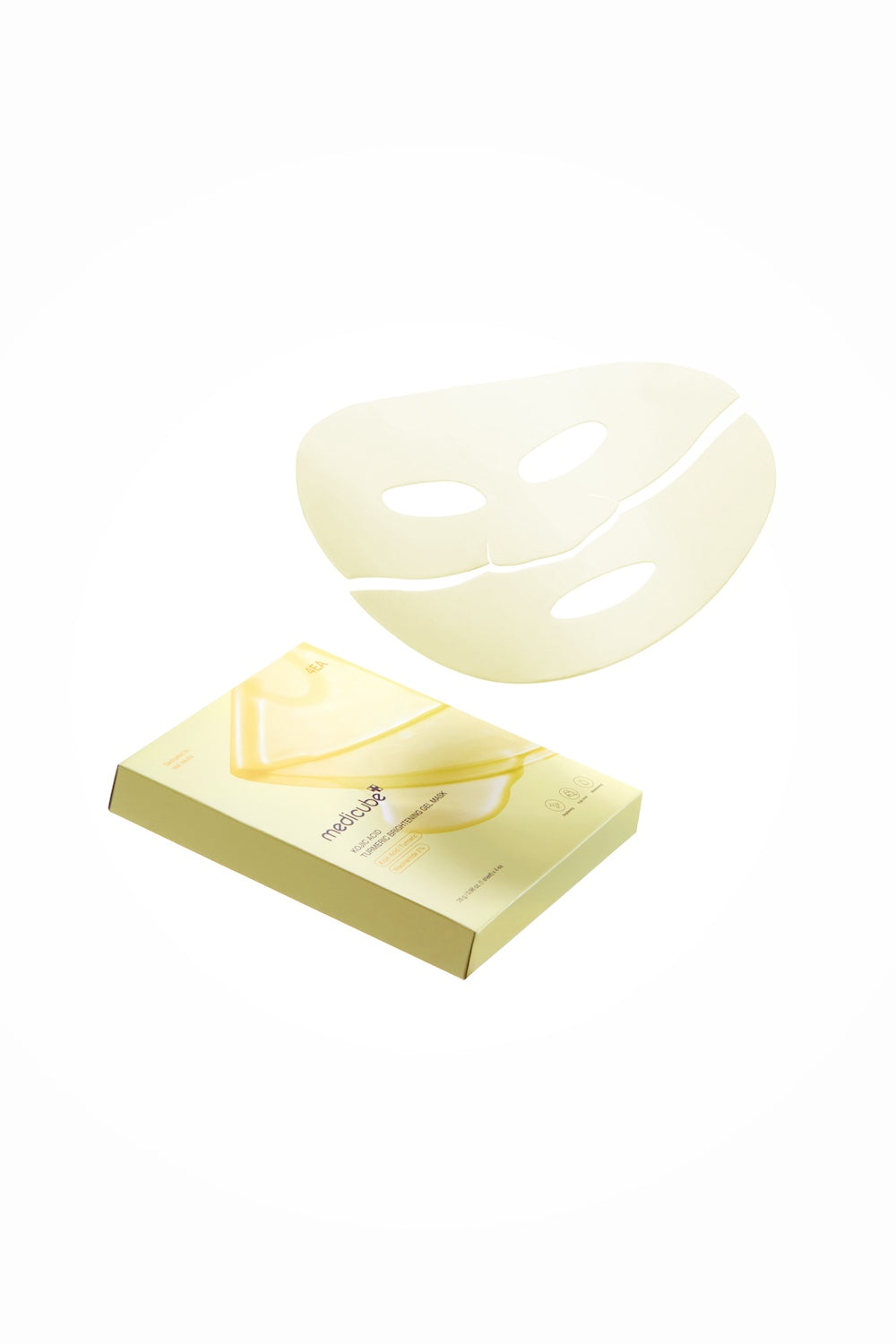 [Medicube] Mascarilla de gel iluminadora con ácido kójico y cúrcuma (4 unidades)