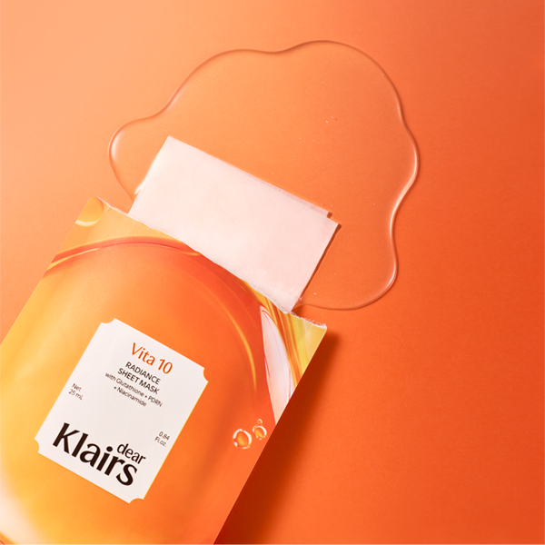 [Dear,Klairs] Vita 10 Radiance Sheet Mask 5ea