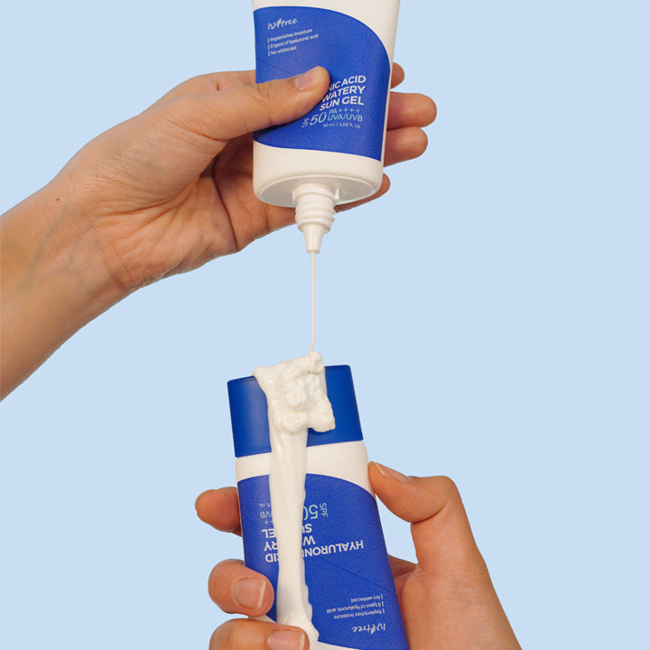 [Isntree] Gel solar acuoso con ácido hialurónico 50 ml x 2 unidades