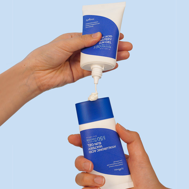 [Isntree] Gel solar acuoso con ácido hialurónico 50 ml x 2 unidades