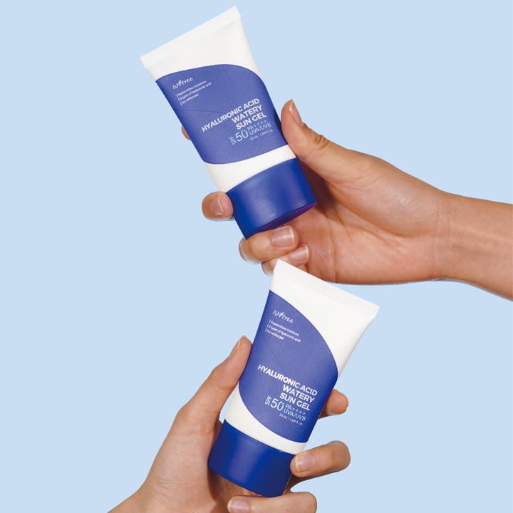 [Isntree] Gel solar acuoso con ácido hialurónico 50 ml x 2 unidades