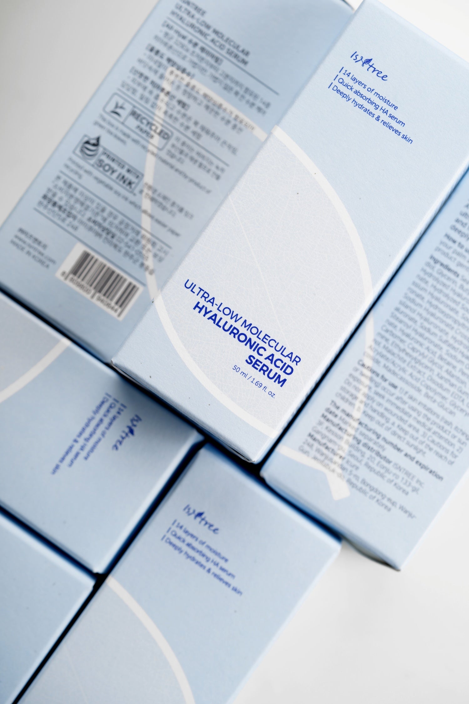 [Isntree] Suero de ácido hialurónico de peso molecular ultrabajo 50 ml