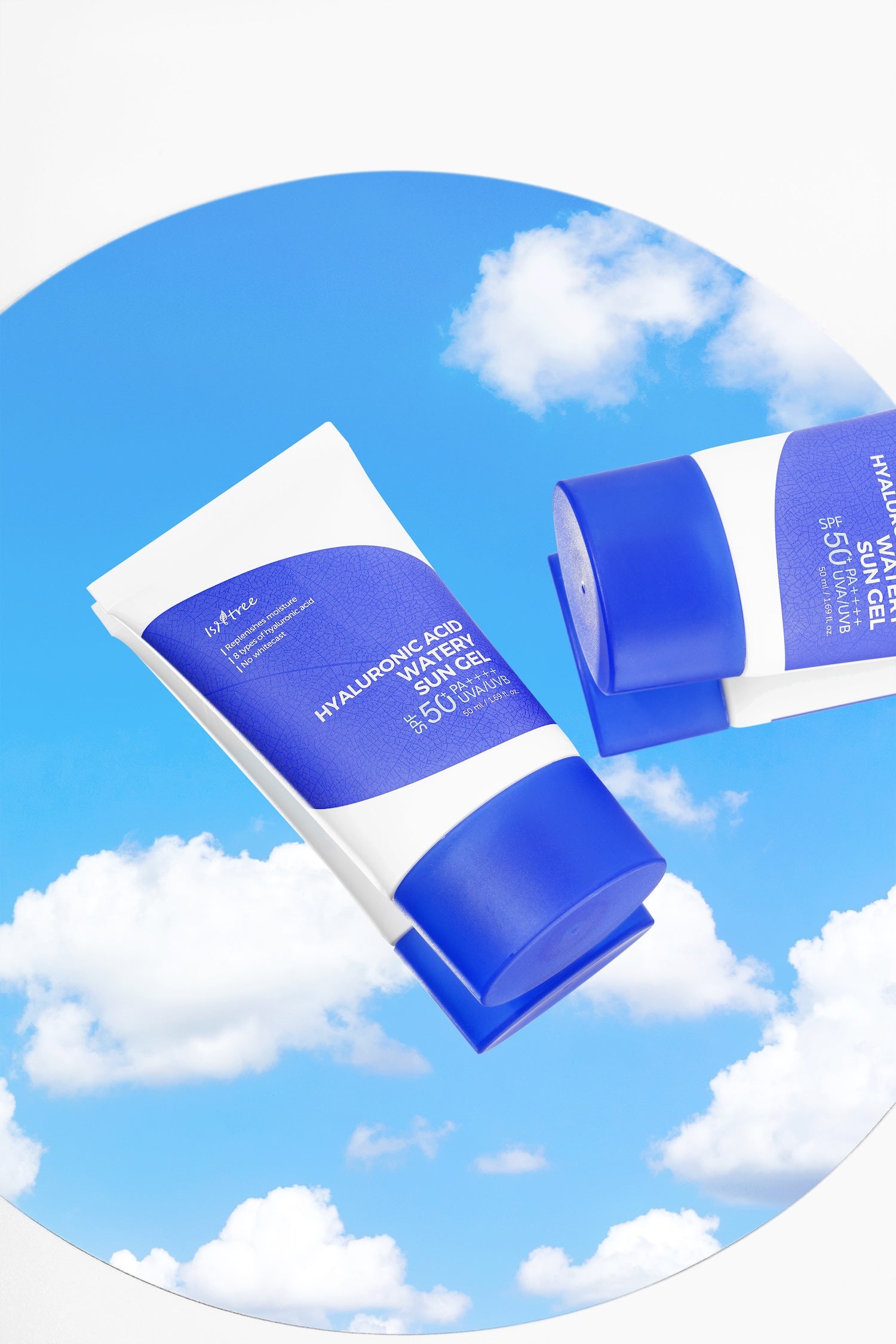 [Isntree] Gel solar acuoso con ácido hialurónico 50 ml