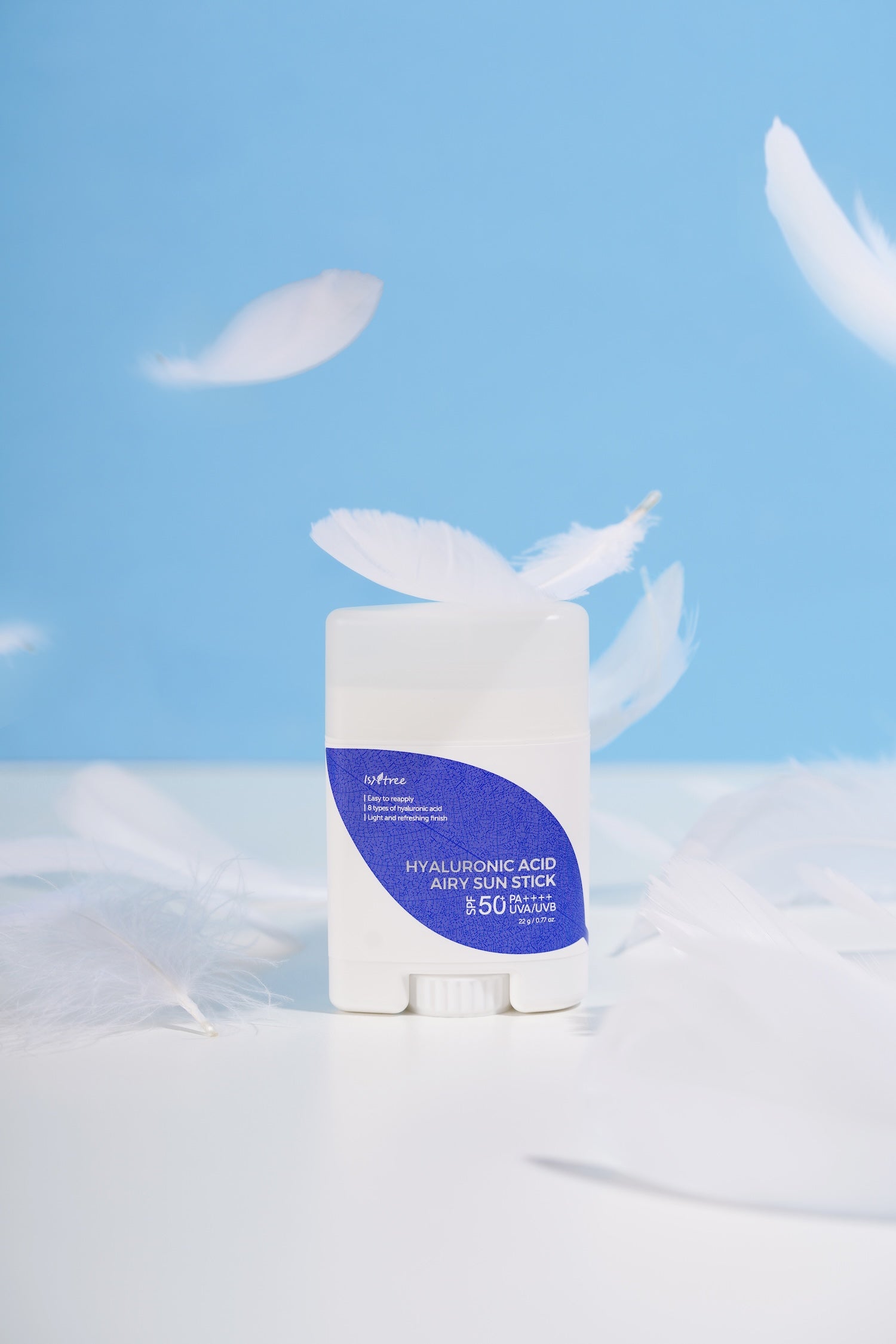 [Isntree] Barra solar Airy con ácido hialurónico 22 g