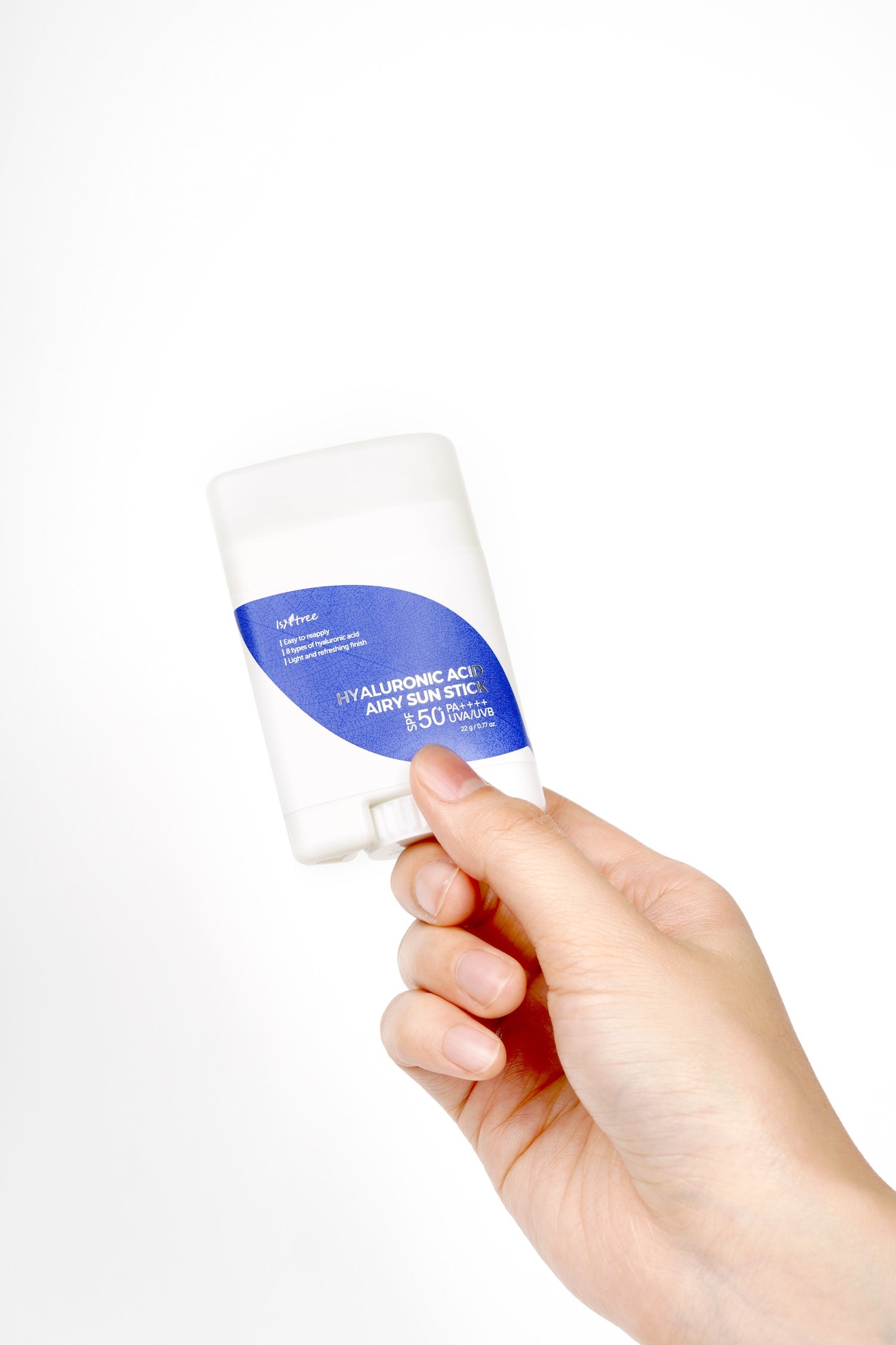 [Isntree] Barra solar Airy con ácido hialurónico 22 g