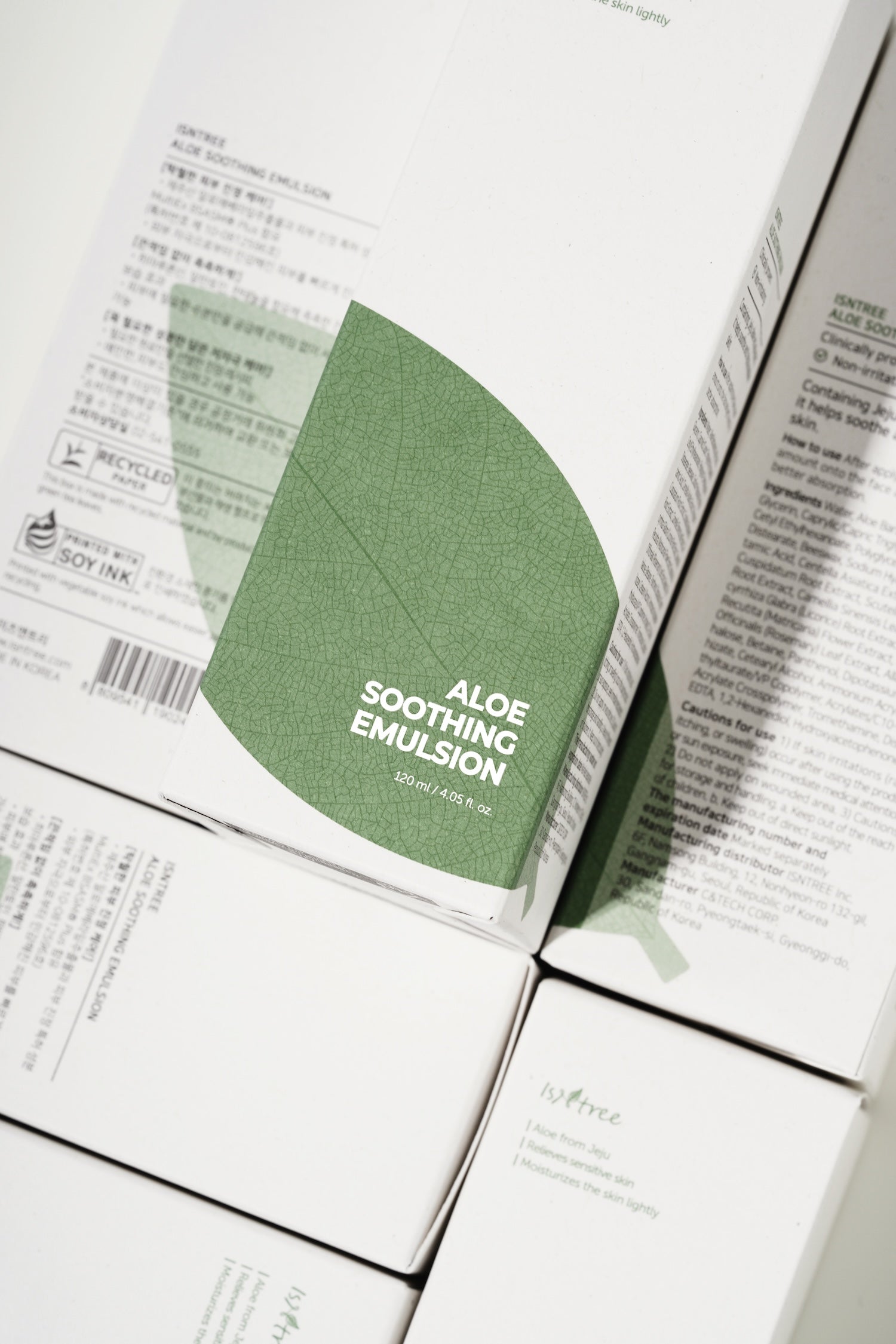 [Isntree] Emulsión calmante de aloe 120 ml