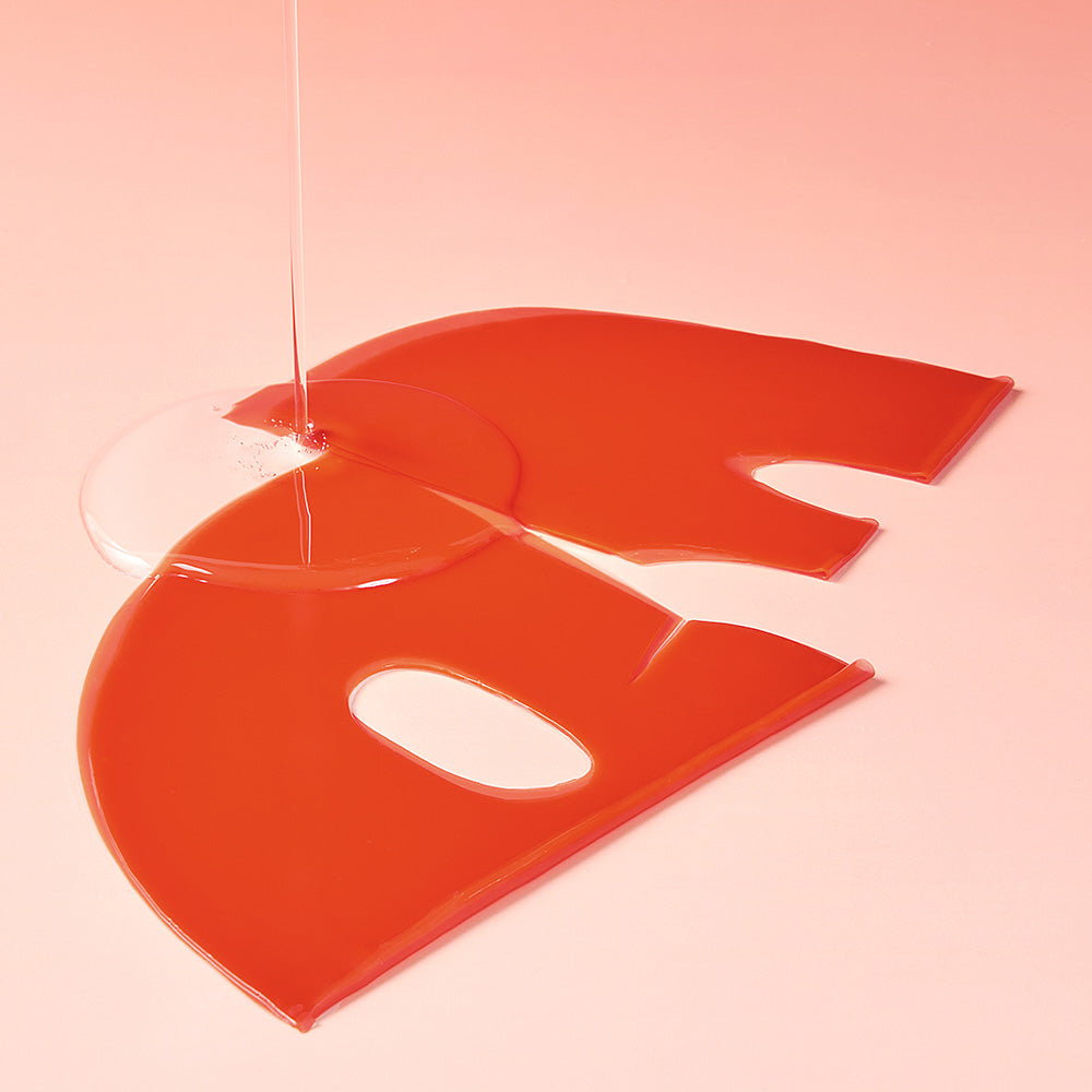 [Mary&amp;May] Mascarilla vegana de colágeno y ginseng rojo (30 g x4)