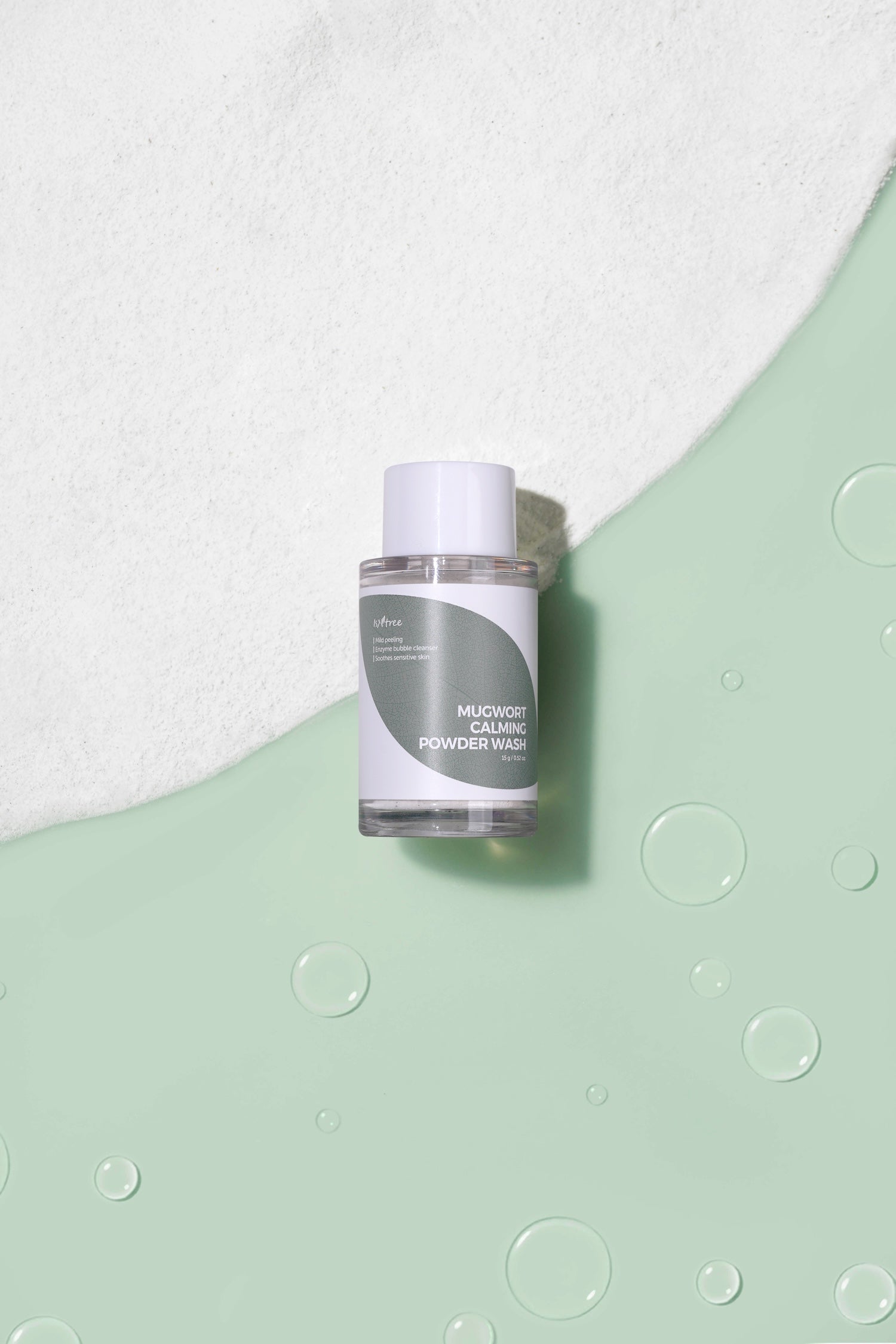 [Isntree] Jabón en polvo calmante de artemisa 15 g