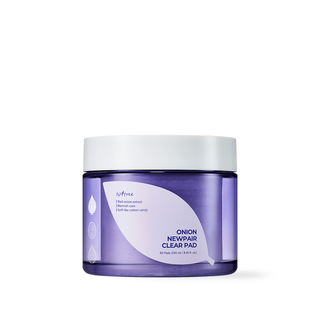 [Isntree] Almohadilla transparente Onion Newpair de 250 ml x 60 unidades