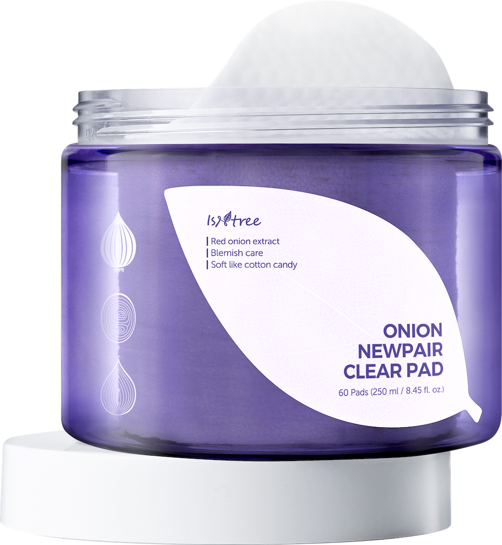 [Isntree] Almohadilla transparente Onion Newpair de 250 ml x 60 unidades