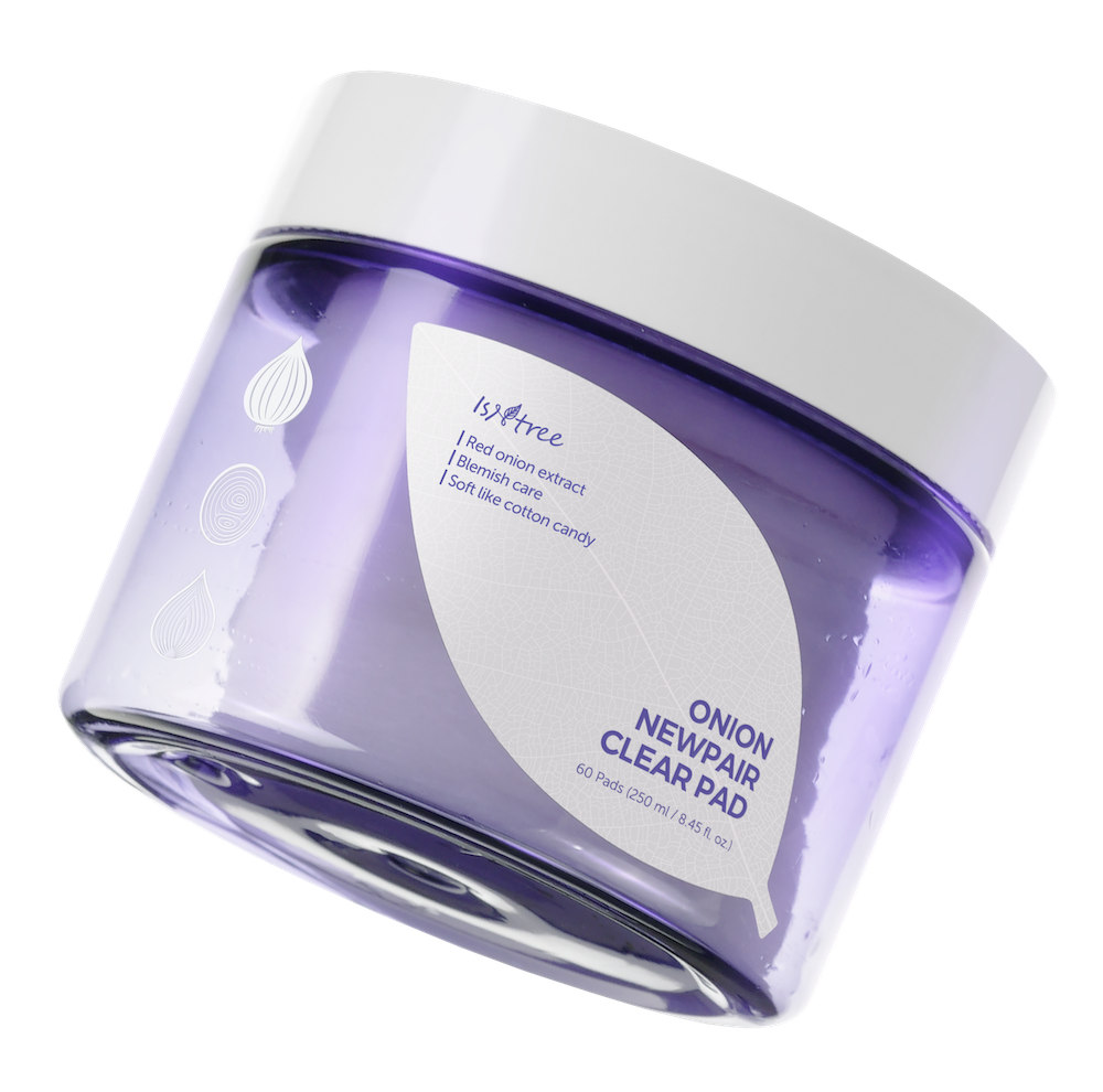 [Isntree] Almohadilla transparente Onion Newpair de 250 ml x 60 unidades