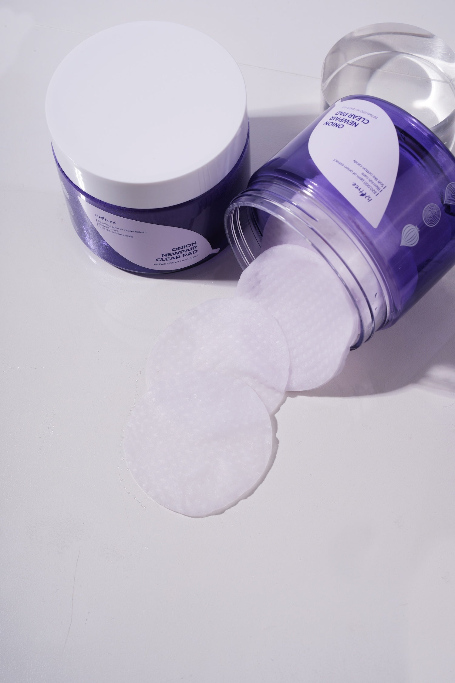 [Isntree] Almohadilla transparente Onion Newpair de 250 ml x 60 unidades