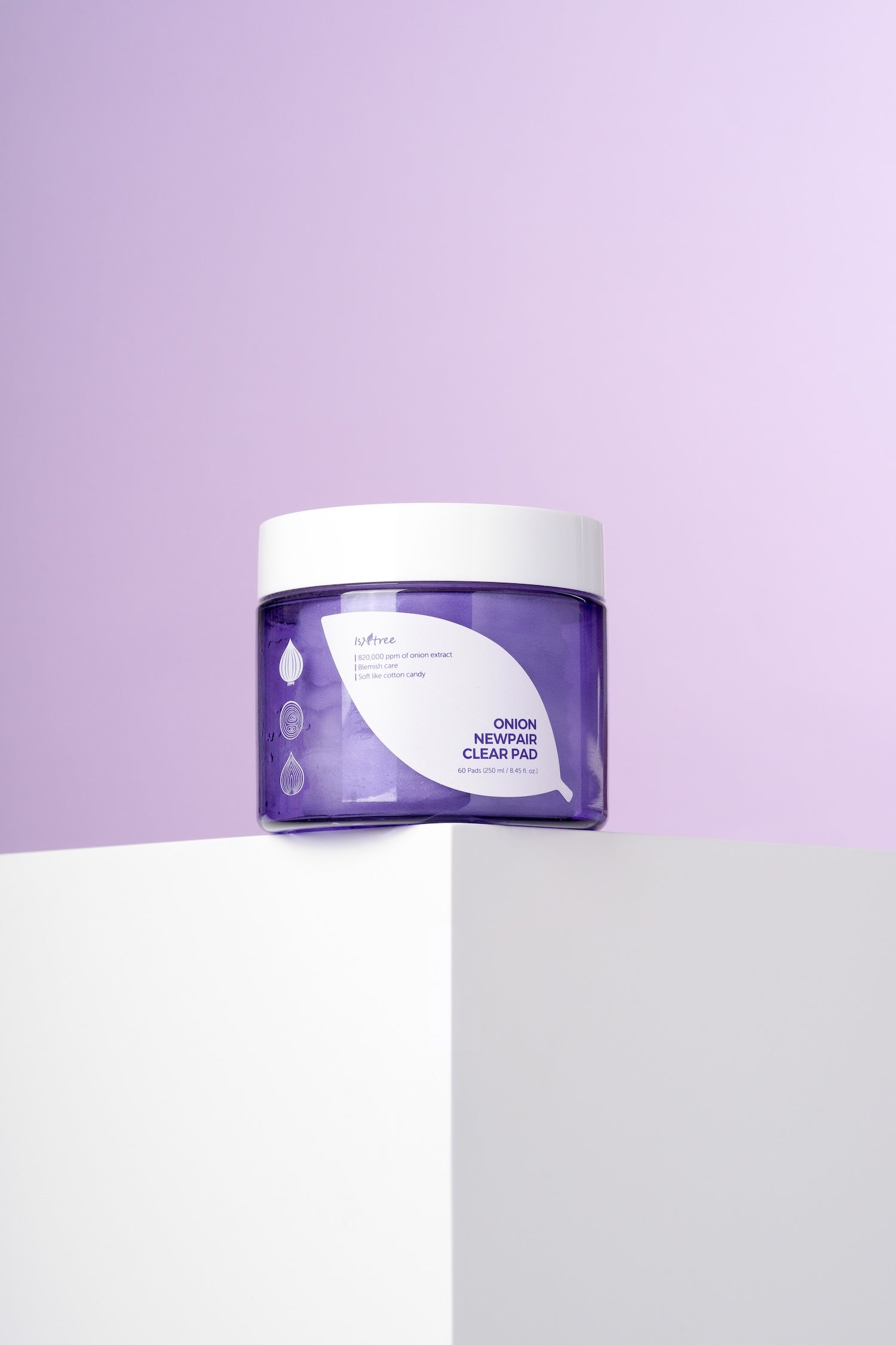 [Isntree] Almohadilla transparente Onion Newpair de 250 ml x 60 unidades