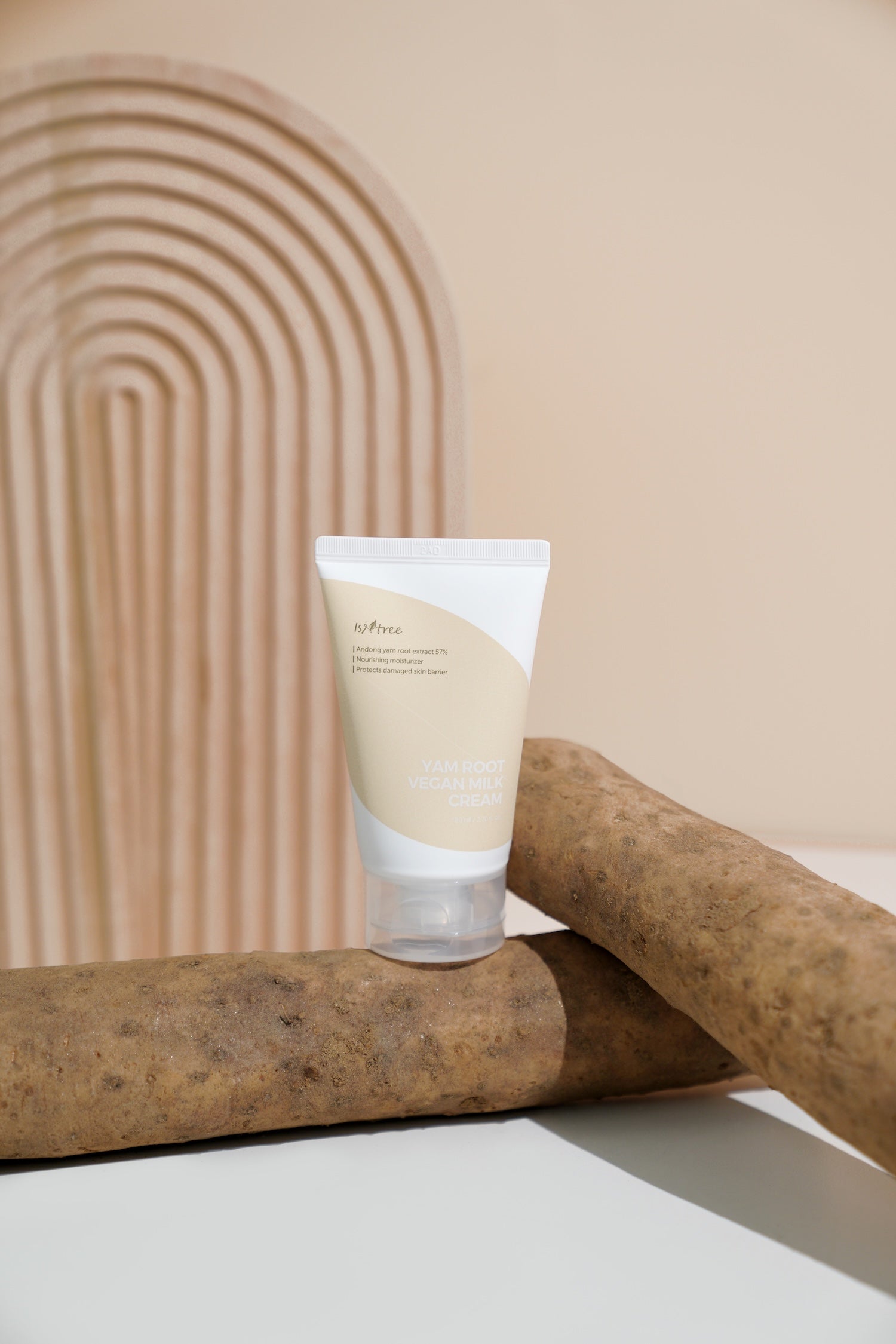 [Isntree] Crema de leche vegana de raíz de ñame 80 ml