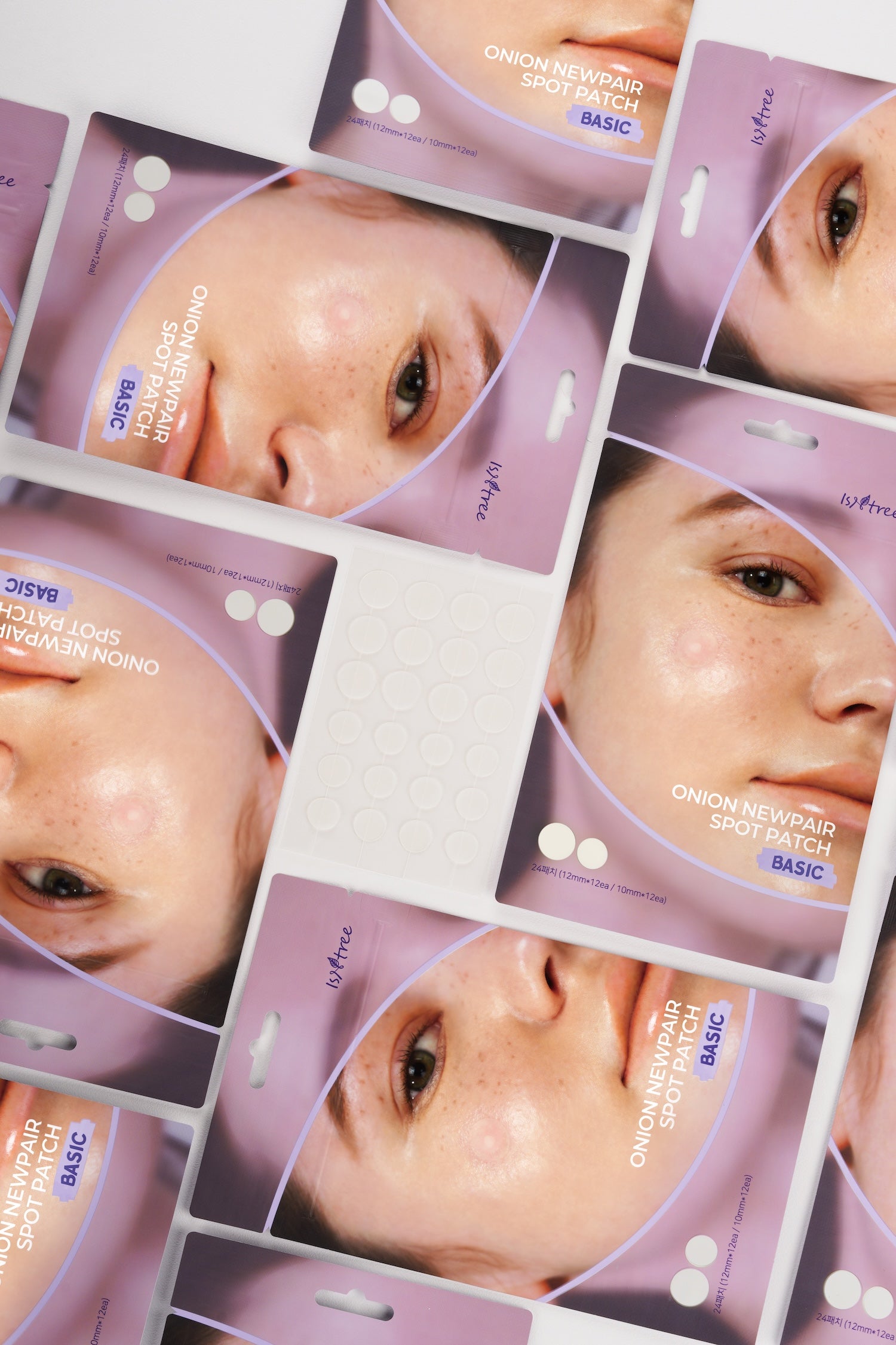 [Isntree] Parche básico para manchas Onion Newpair, 24 parches