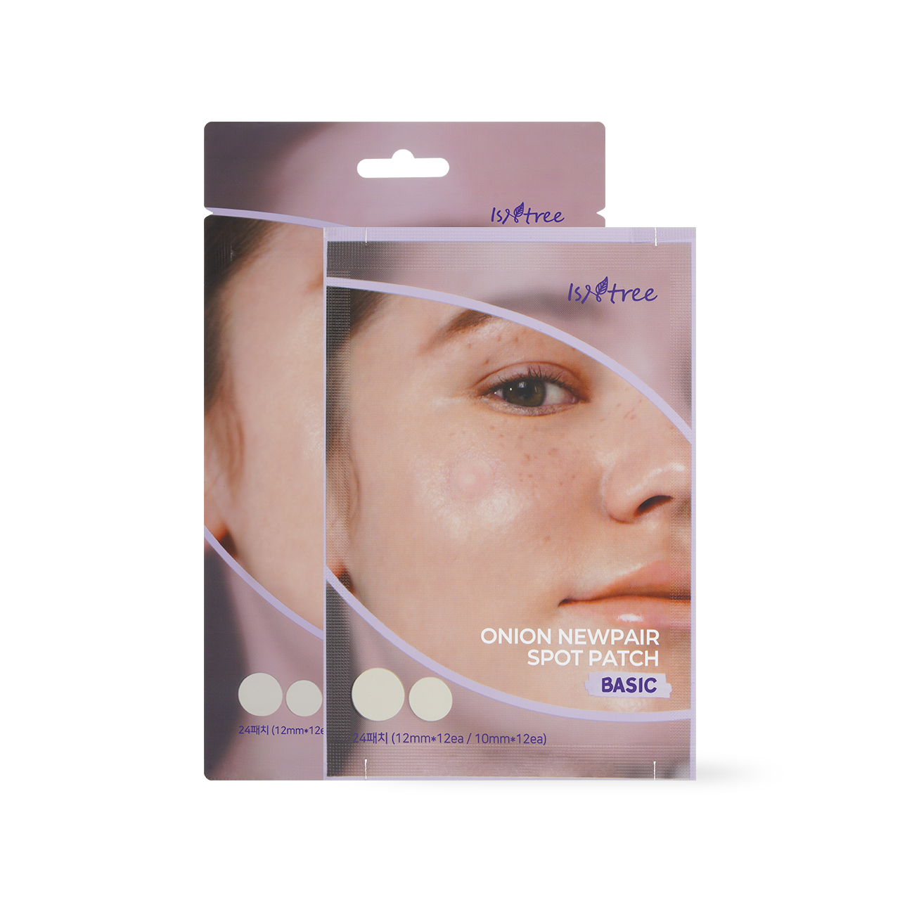 [Isntree] Parche básico para manchas Onion Newpair, 24 parches