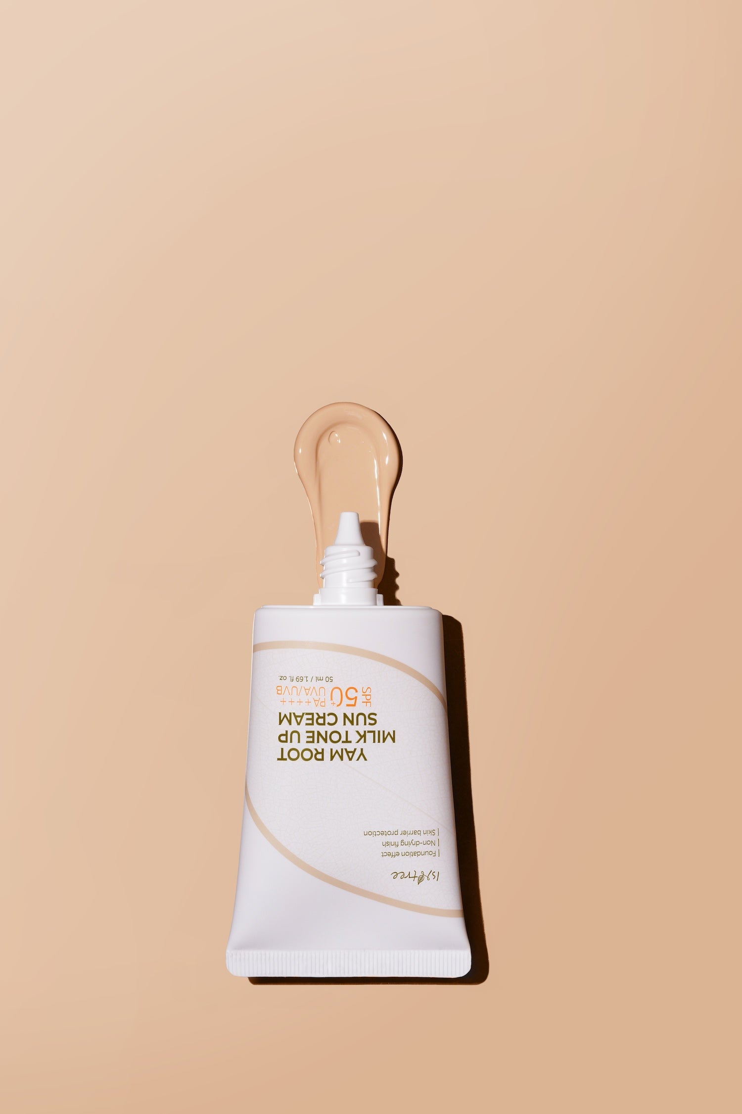 [Isntree] Crema solar tonificante con leche de raíz de ñame, 50 ml