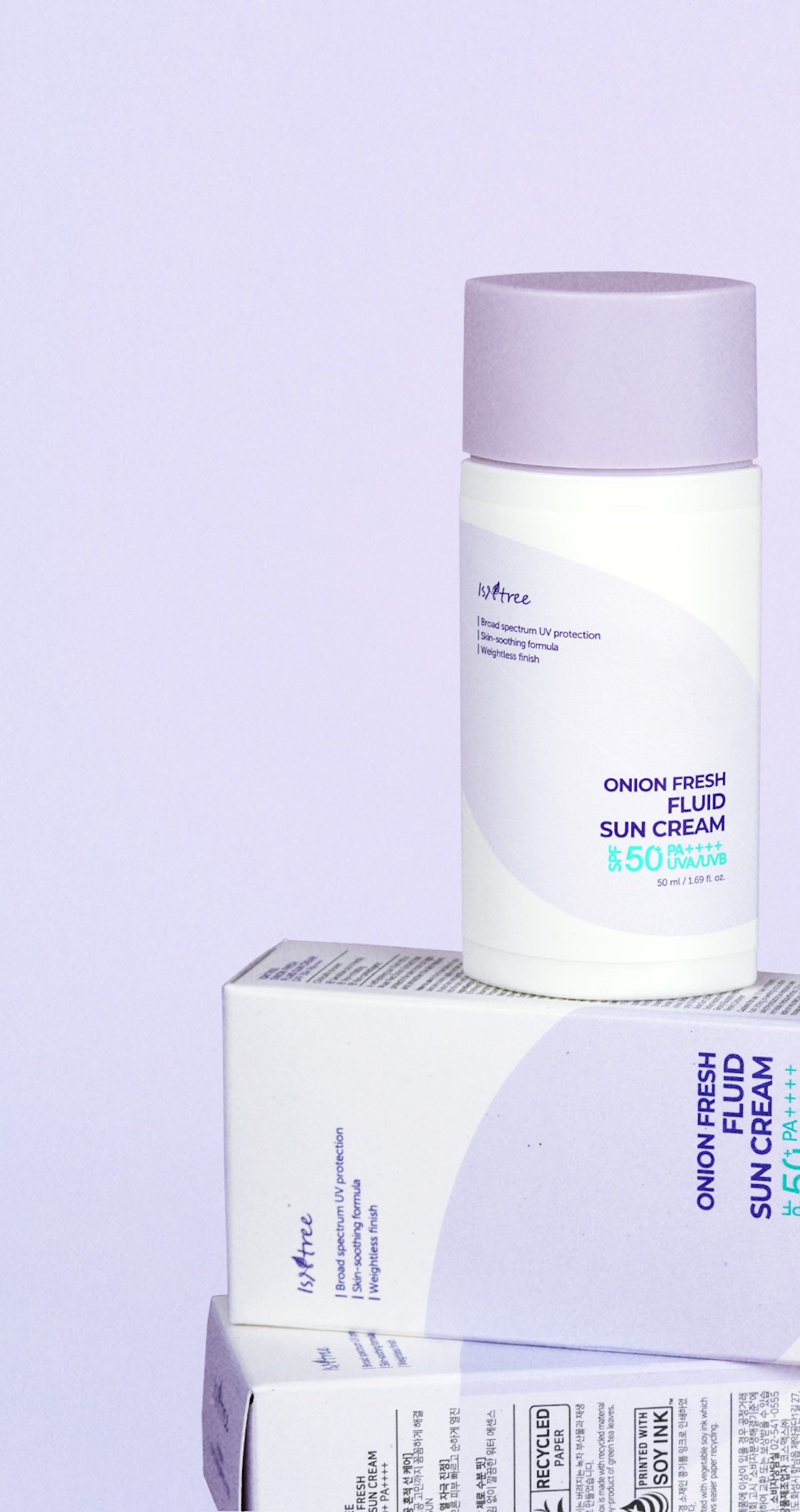 [Isntree] Crema solar fluida Onion Fresh 50 ml