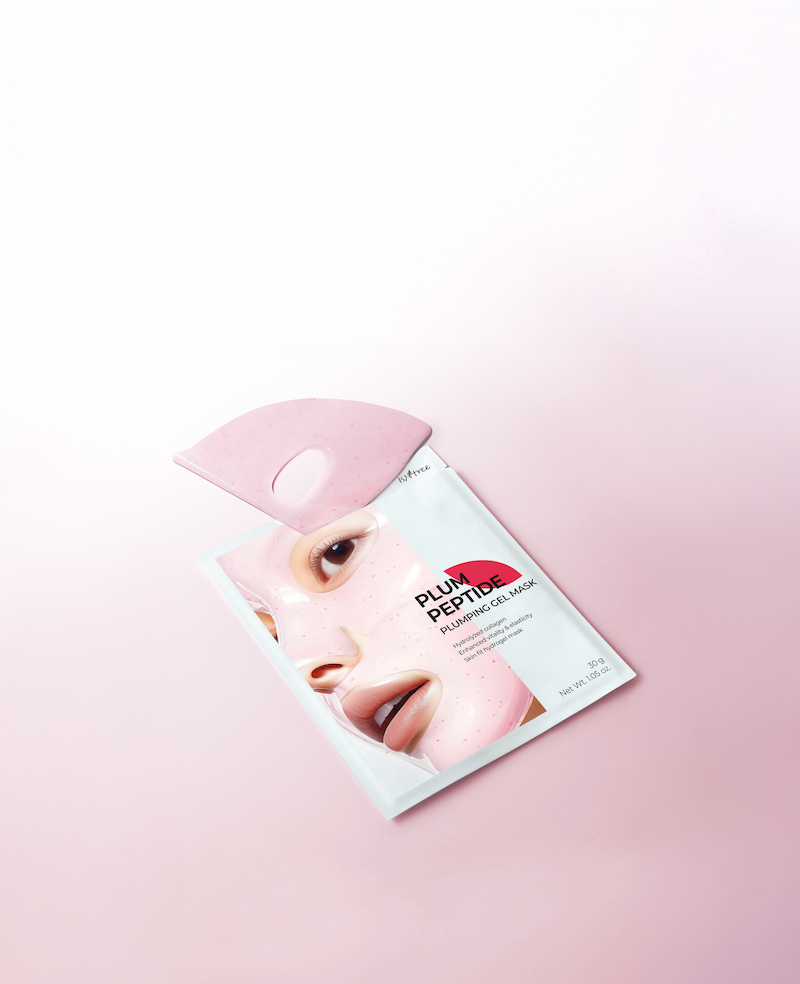 [Isntree] Mascarilla de gel rellenadora con péptidos de ciruela 30 g x 4 unidades